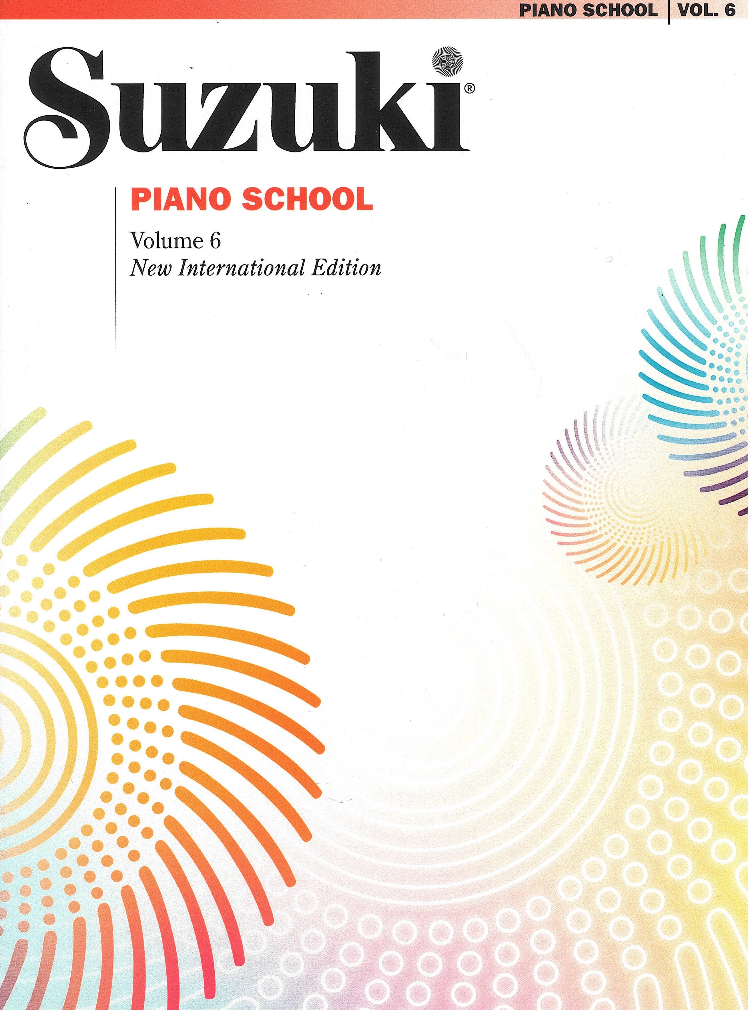 ピアノ指導曲集 第6巻（ピアノ）／Suzuki Piano School Piano Book