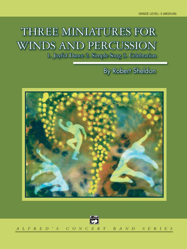 管楽器と打楽器のための3つの小品／Three Miniatures for Winds and