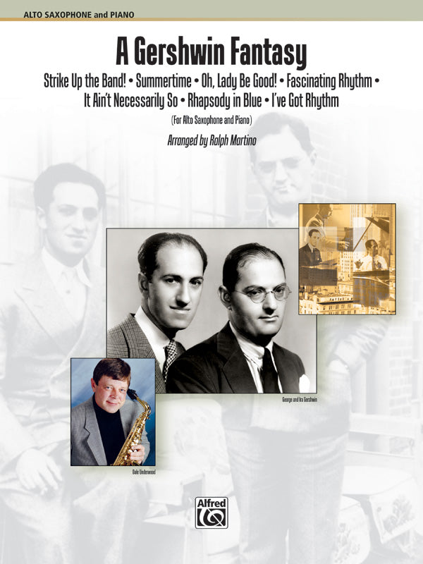 ガーシュウィン・ファンタジー（アルトサックスソロ）／A Gershwin