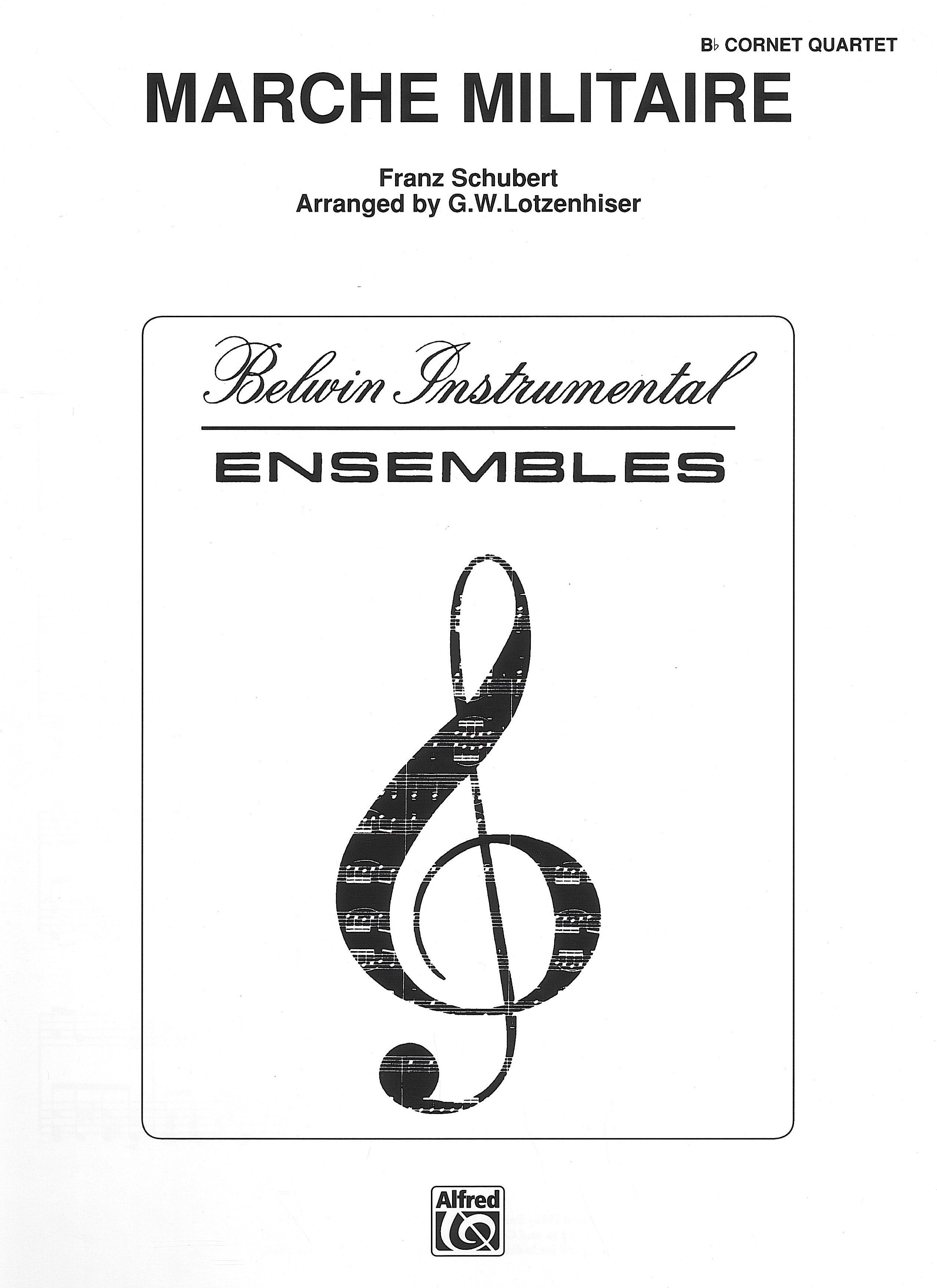 軍隊行進曲（トランペット4重奏）／Marche Militaire (Trumpet Quartet