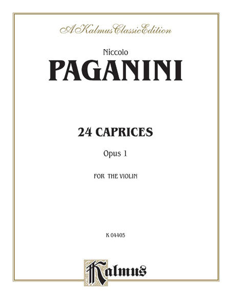パガニーニ:24の奇想曲 ミカエラ・ペッチュ パガニーニ：24の奇想曲（Violin.ソロ）／24 Caprices Op. 1 - Niccolò