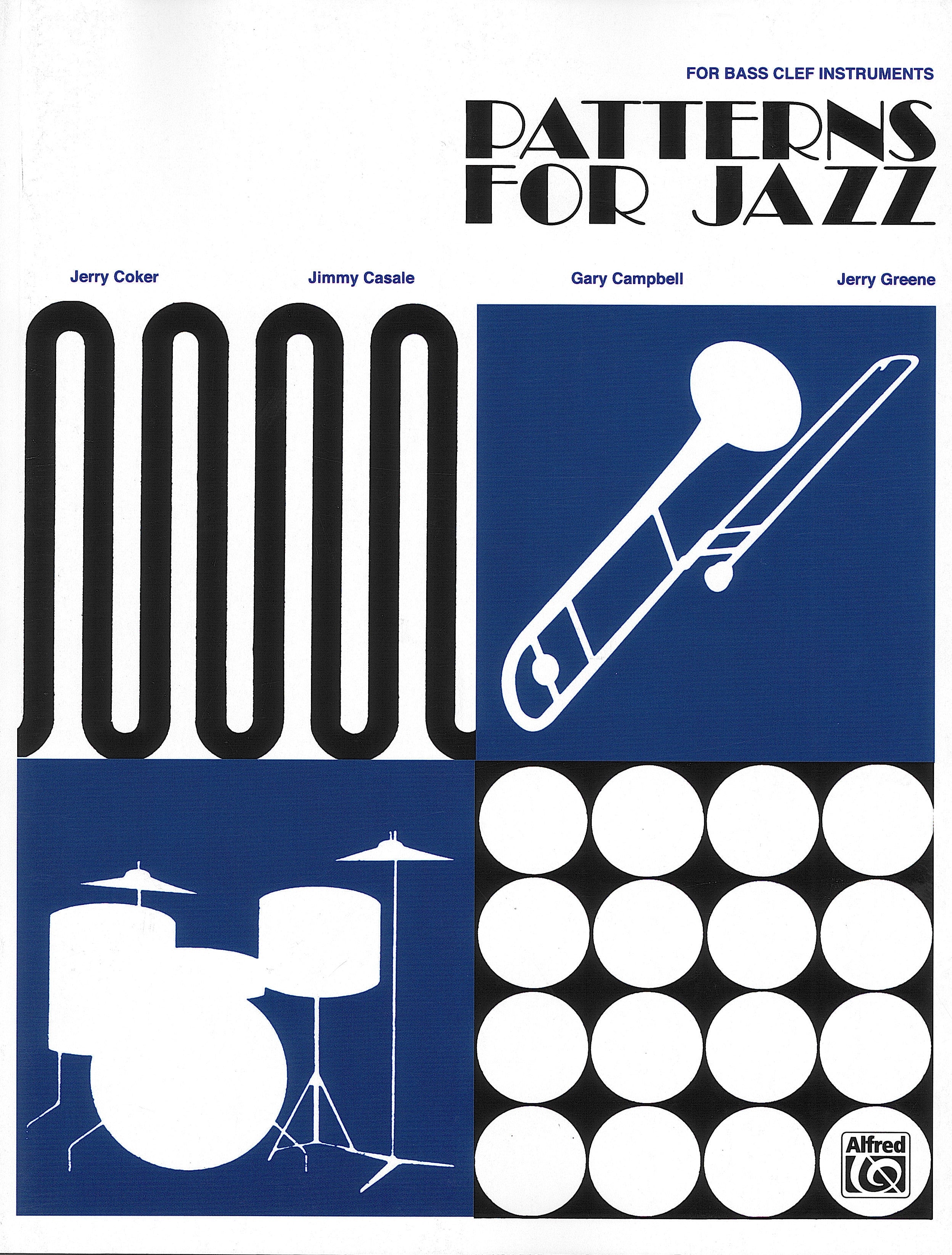 パターン・フォー・ジャズ（低音部記号）（管楽器）／Patterns for