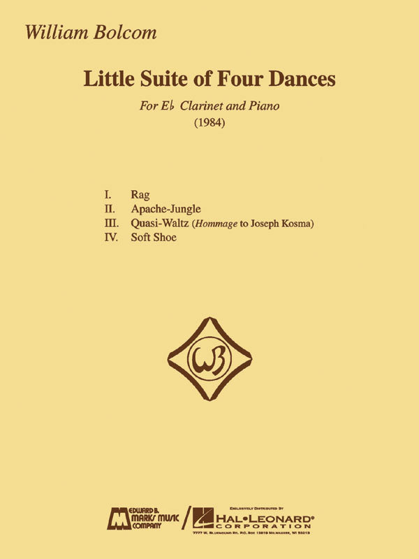 4つのダンスによる小組曲（クラリネットソロ）／Little Suite of Four