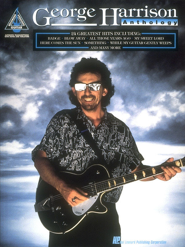 ★楽譜/ジョージハリスン/ピアノ,ギターコード/ミニポスター ジョージ・ハリスン・アンソロジー（ギターソロ）／George Harrison
