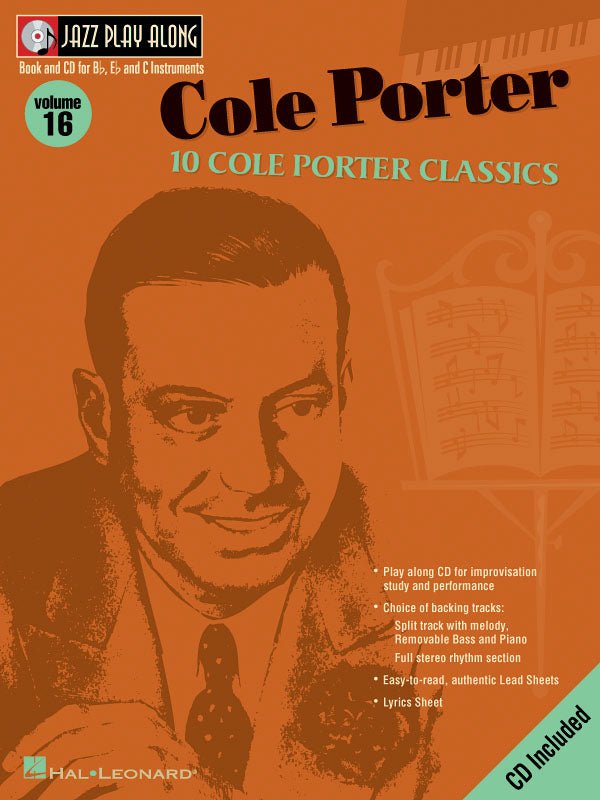 コールポーター　楽譜(輸入版) コール・ポーター（管楽ソロ）／10 Cole Porter Classics (Jazz Play