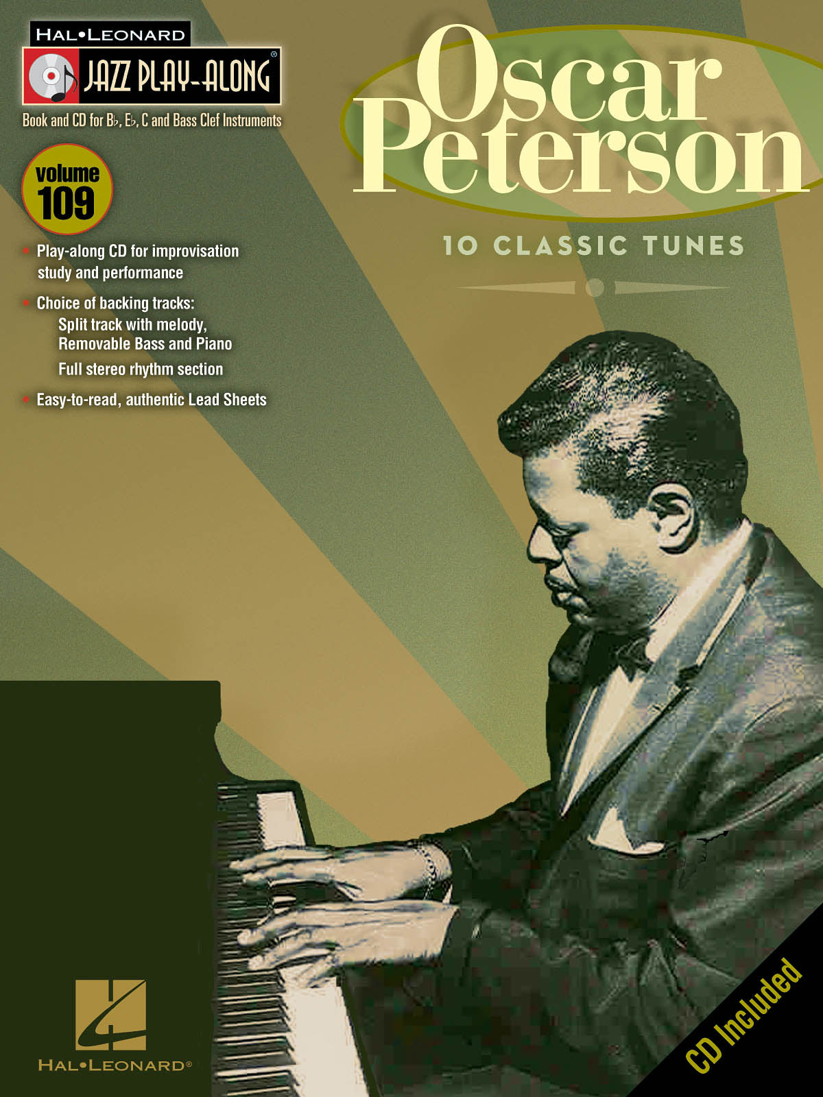 オスカー・ピーターソン（管楽ソロ）／Oscar Peterson (Jazz Play-Along Volume 109) – ウィンズスコア