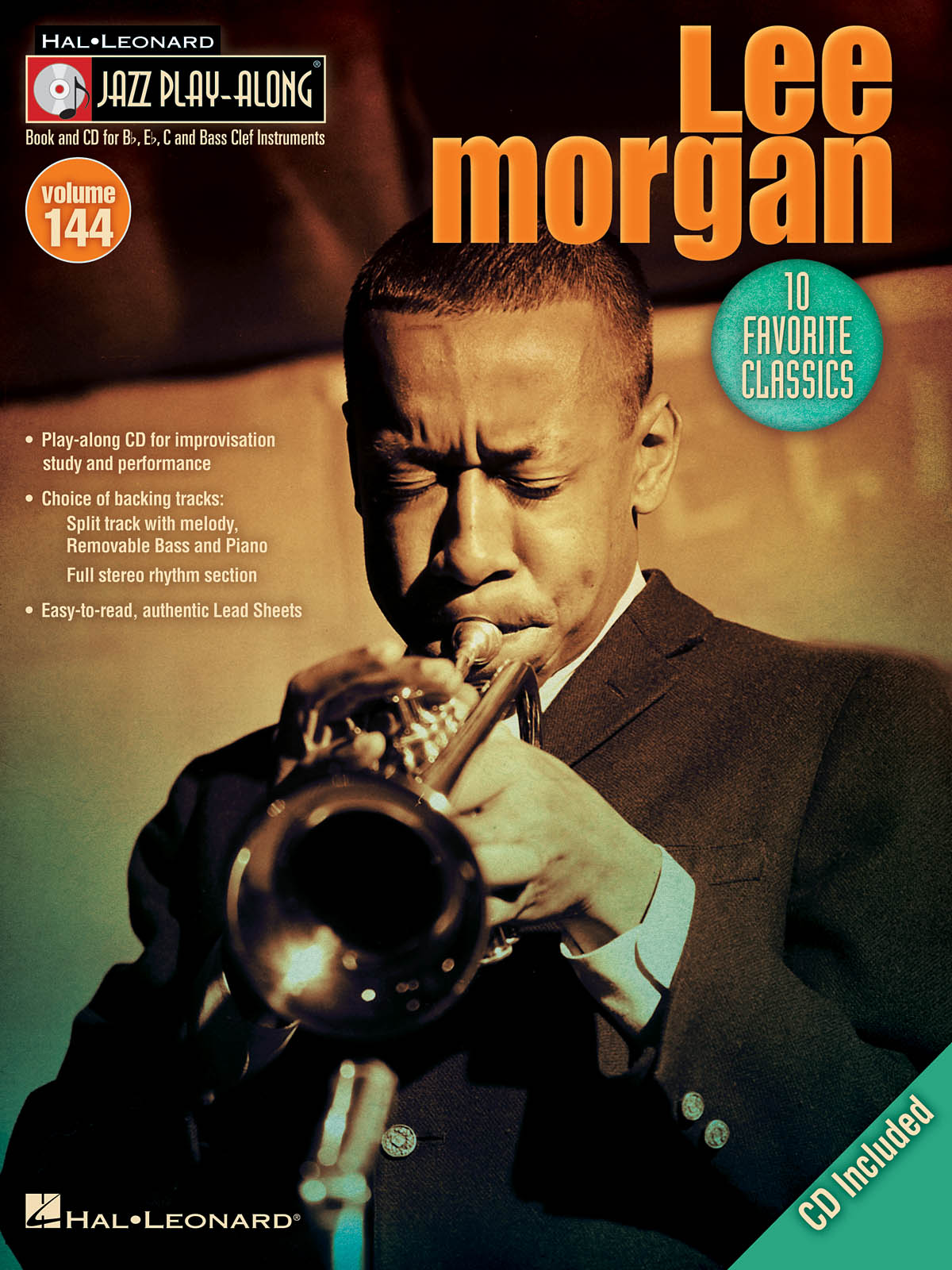 リー・モーガン（管楽ソロ）／Lee Morgan (Jazz Play-Along Volume 144)