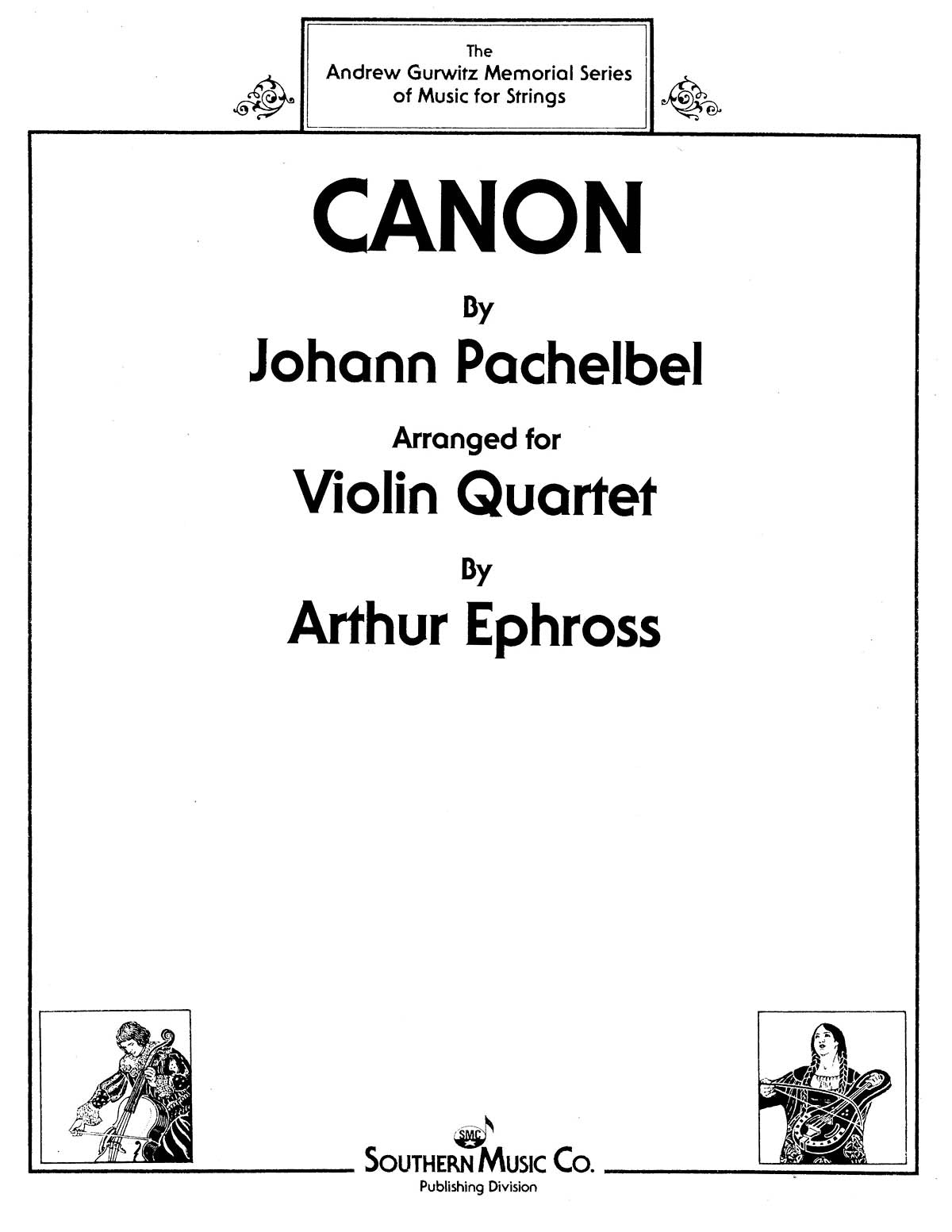 カノン （バイオリン四重奏）／Canon (Violin Quartet) - Johann