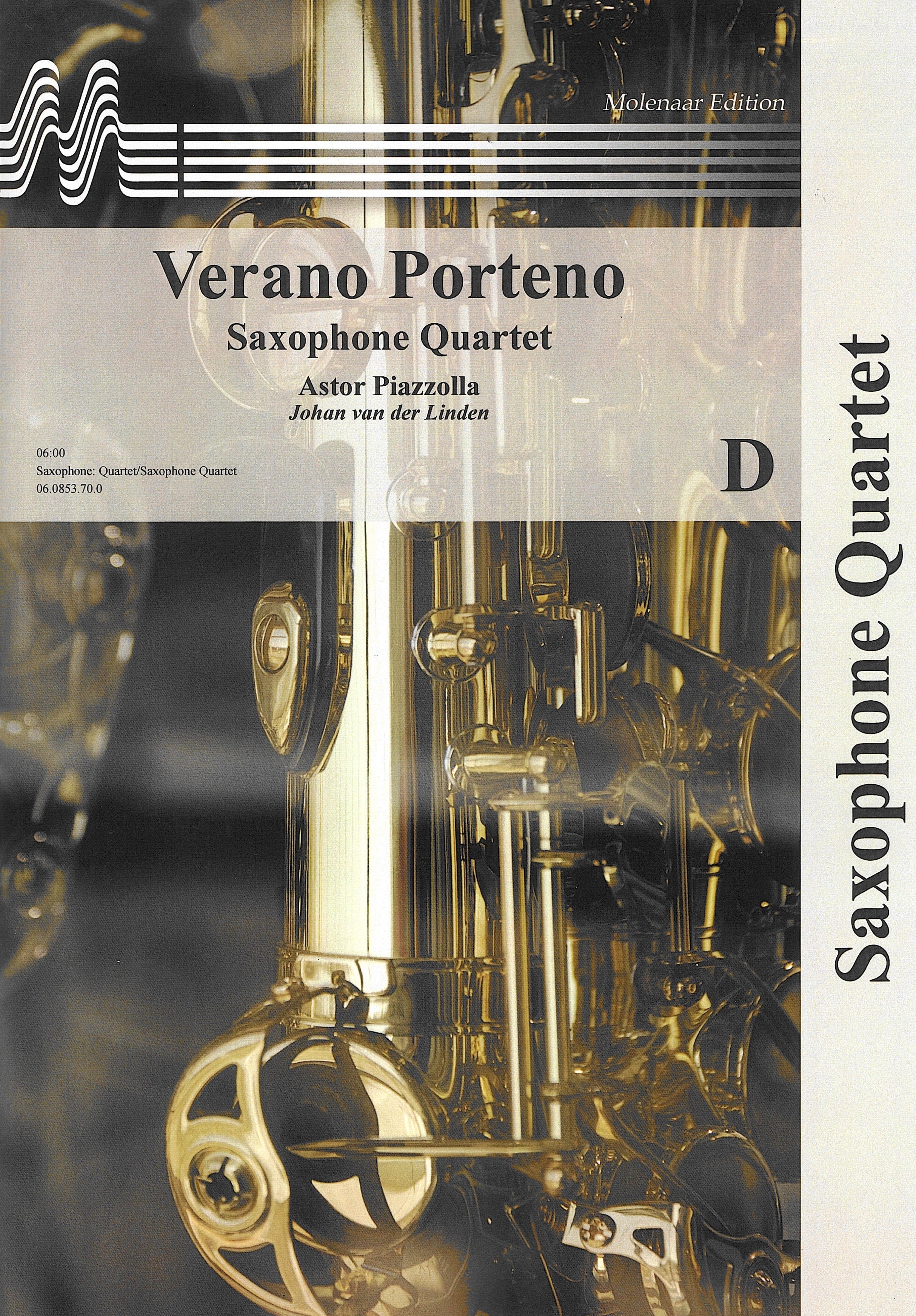 ブエノスアイレスの夏（サックス4重奏）／Verano Porteno (Sax