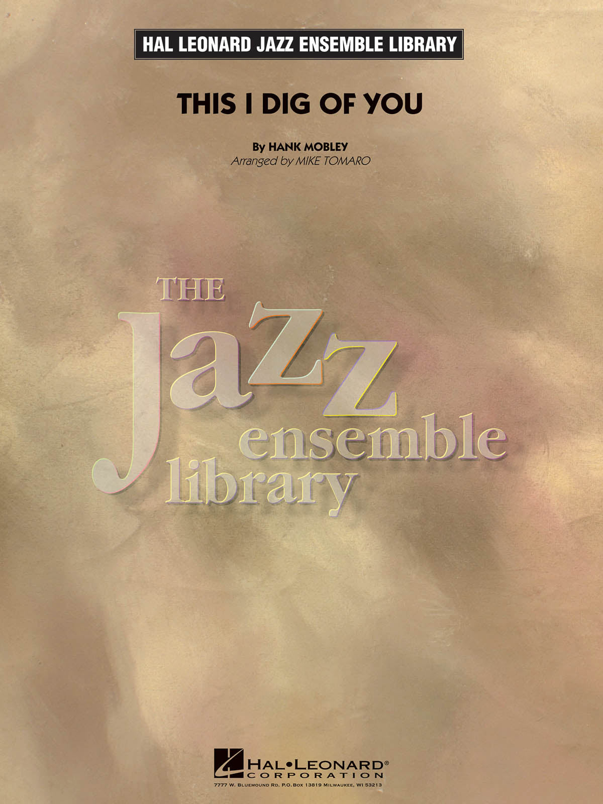 This I Dig of You - Hank Mobley/arr. Mike Tomaro – ウィンズスコア