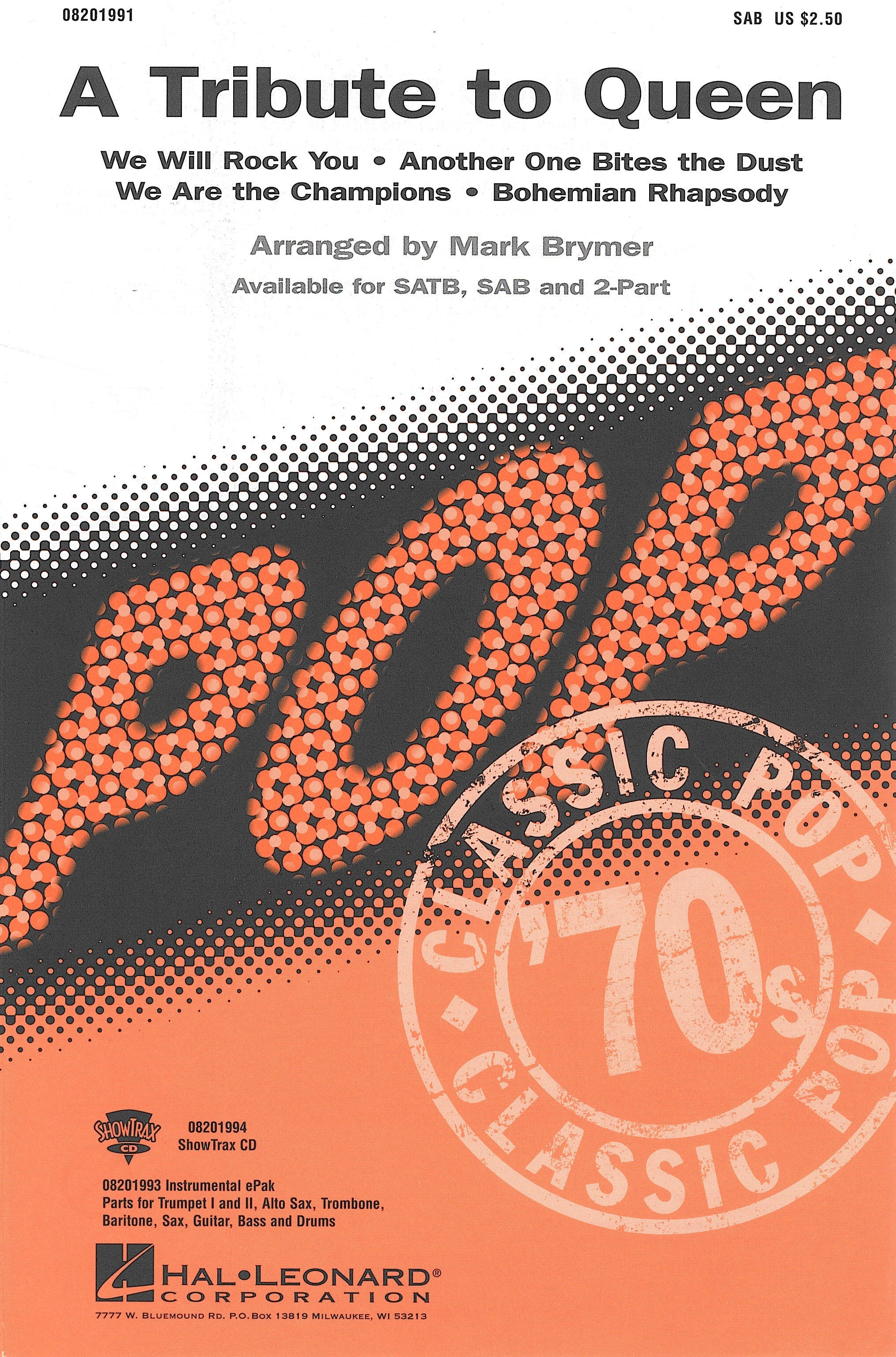 クイーンに捧ぐ（クイーン・メドレー）／A Tribute to Queen (Medley