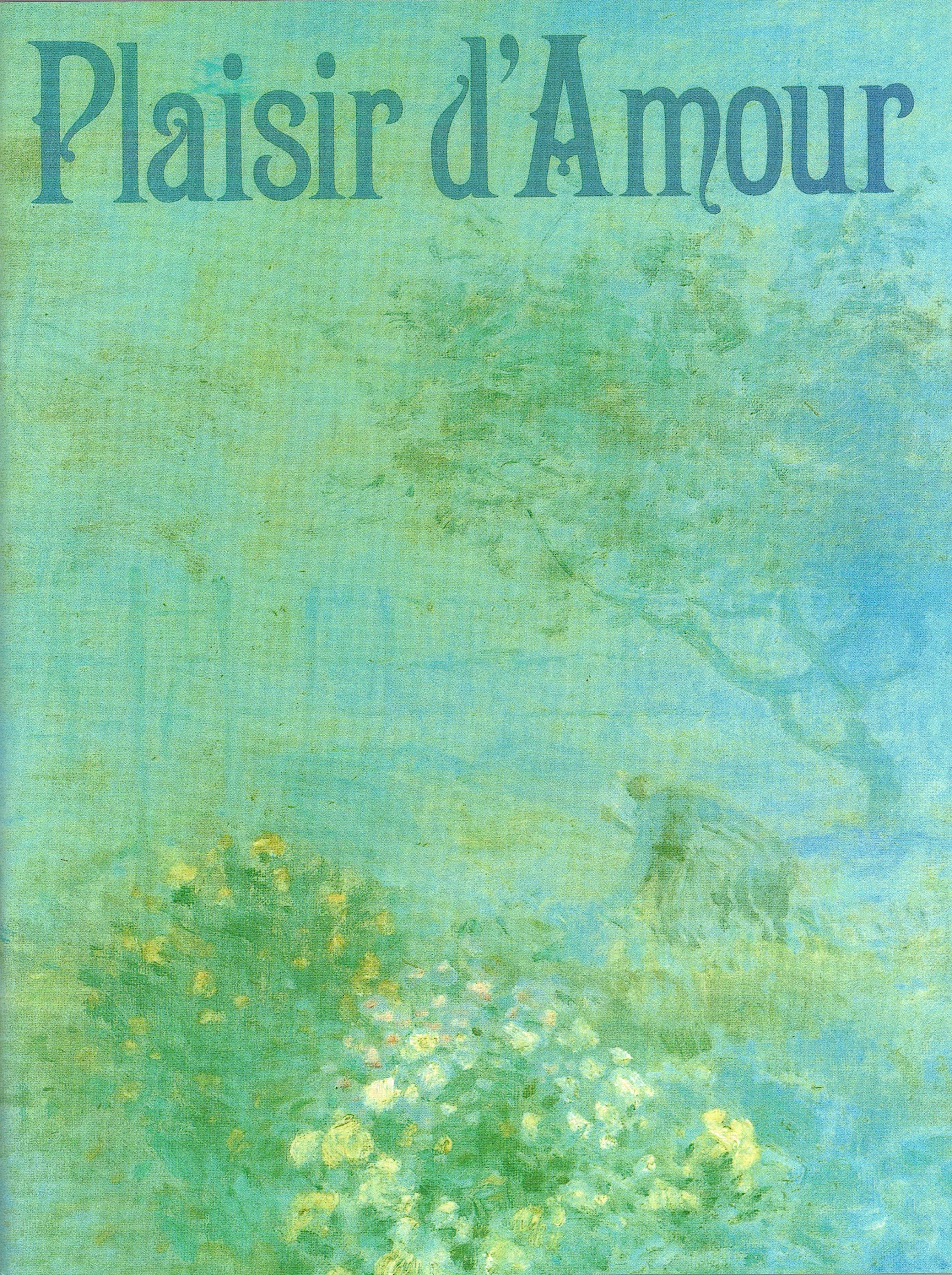 愛の喜び～愛のシャンソン歌集～（P/V（仏語&英語））／Plaisir d
