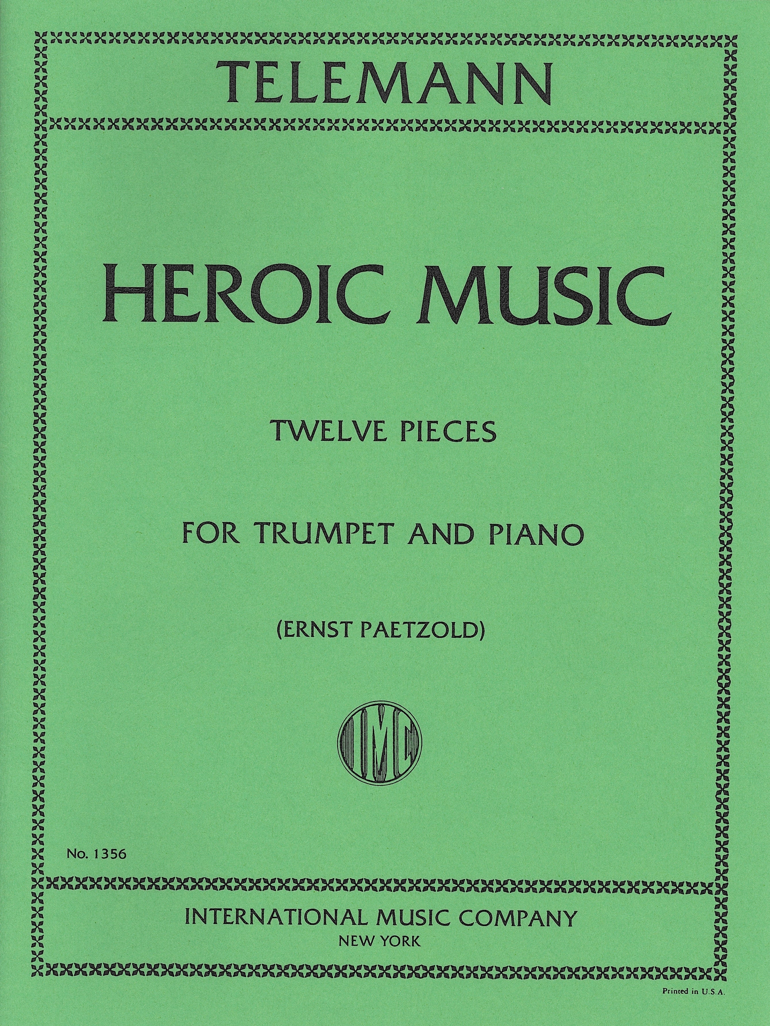 英雄的音楽（12の小品）（トランペットソロ）／Heroic Music (12