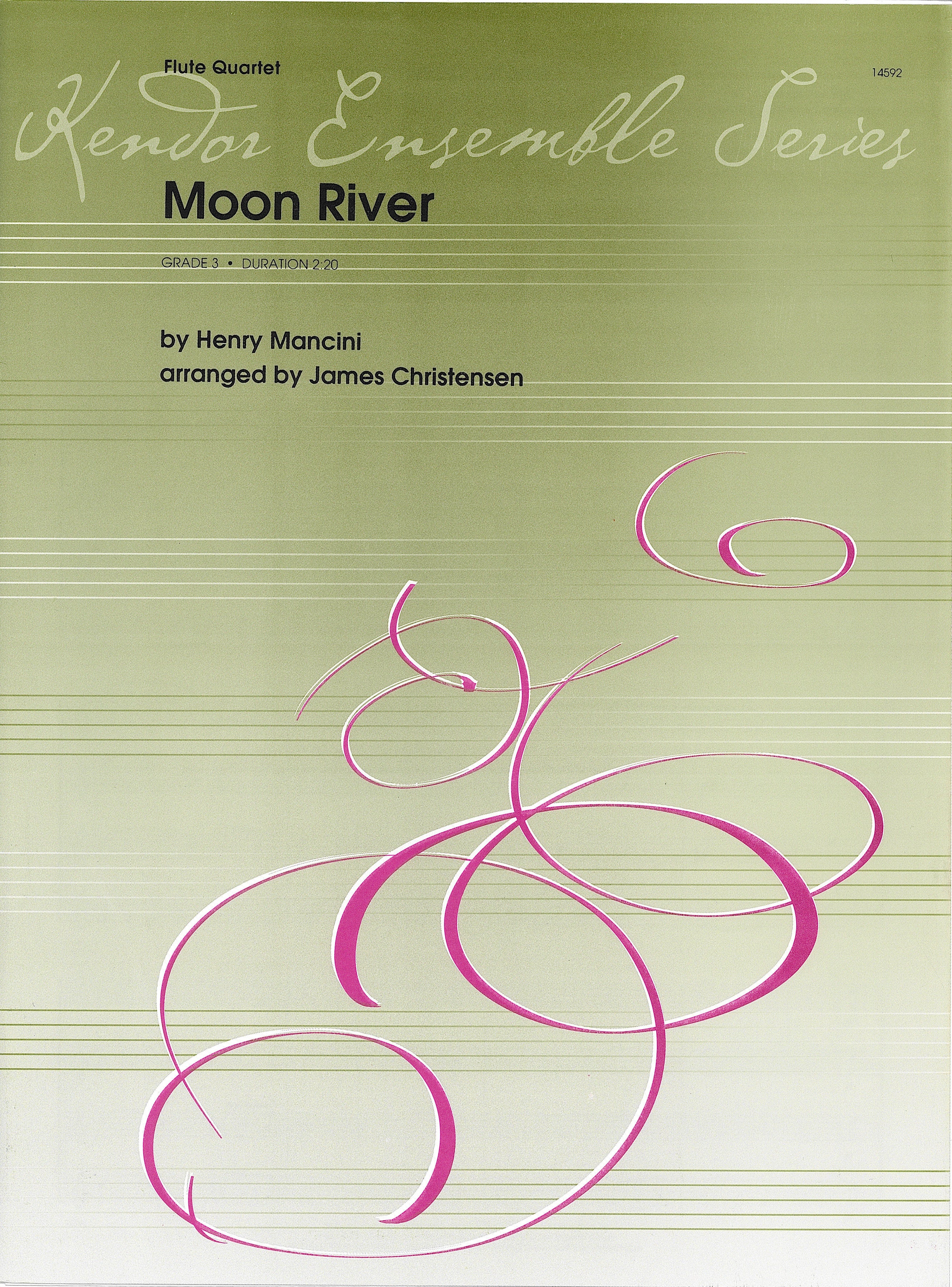ムーン・リバー（フルート4重奏）／Moon River (Flute Quartet