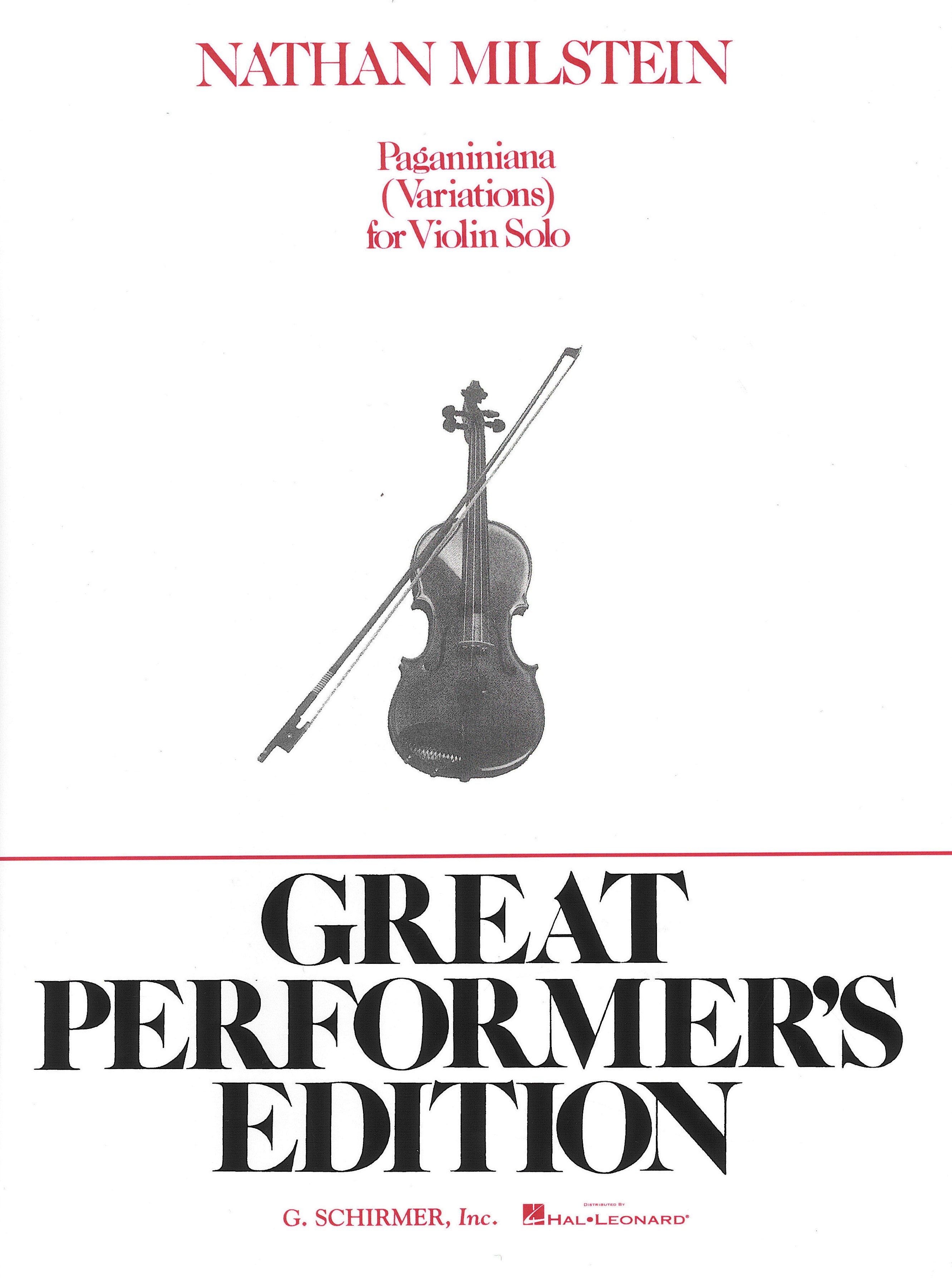 パガニーニアーナ（ヴァイオリン独奏のための変奏曲）（ヴァイオリン