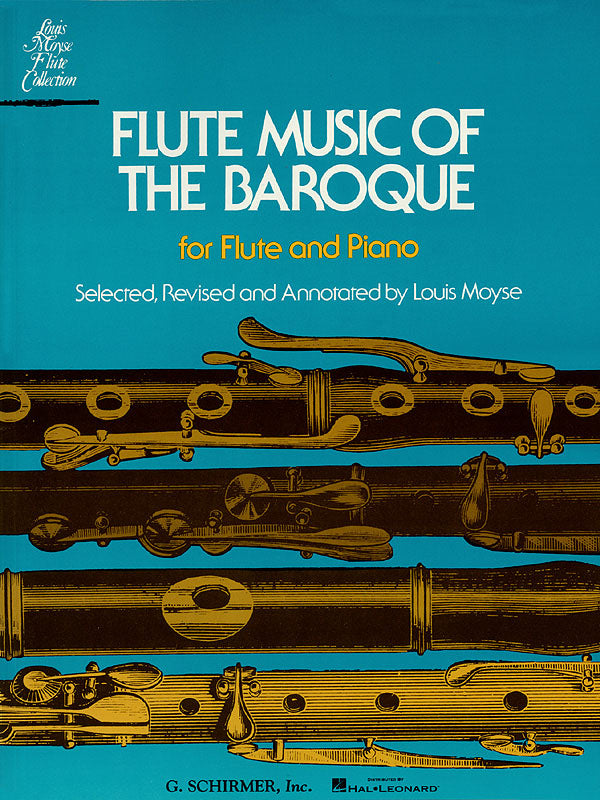 バロックのフルート音楽（フルートソロ）／Flute Music of the Baroque