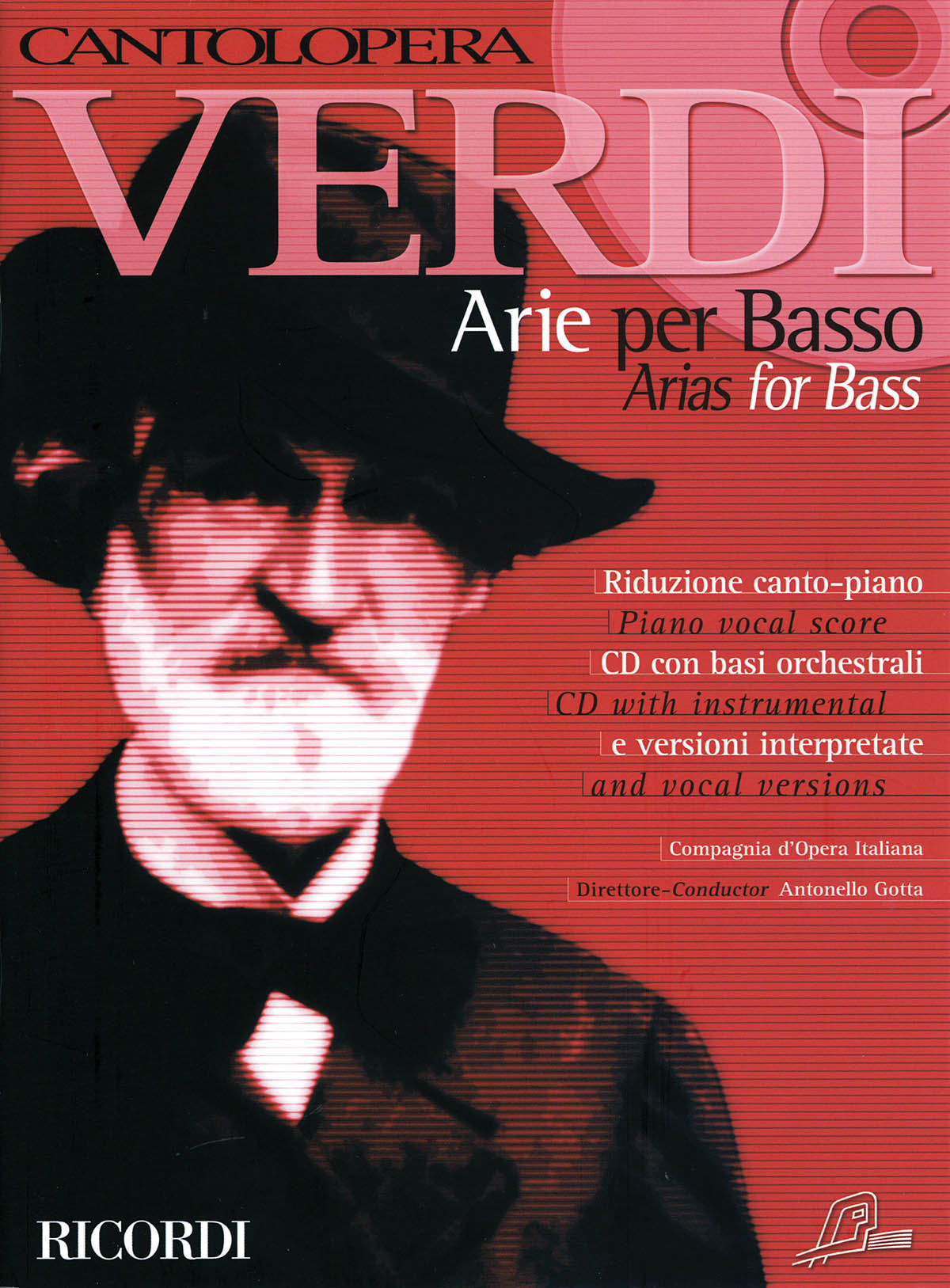 ヴェルディ：バスのためのオペラ・アリア集（カントロペラ）／Verdi Arias for Bass (Cantolopera) – ウィンズスコア