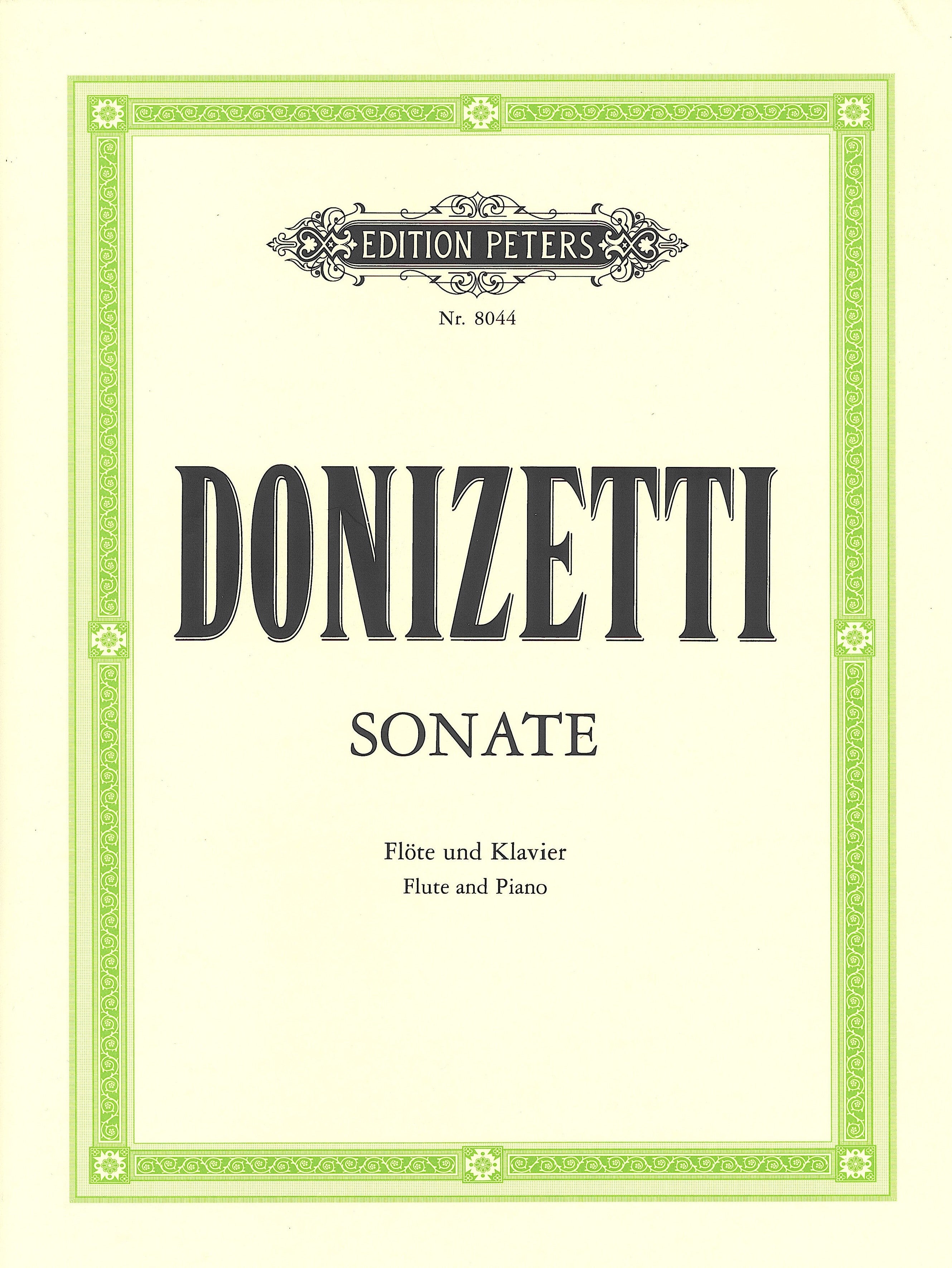 フルート・ソナタ（フルートソロ）／Flute Sonata in C – ウィンズスコア