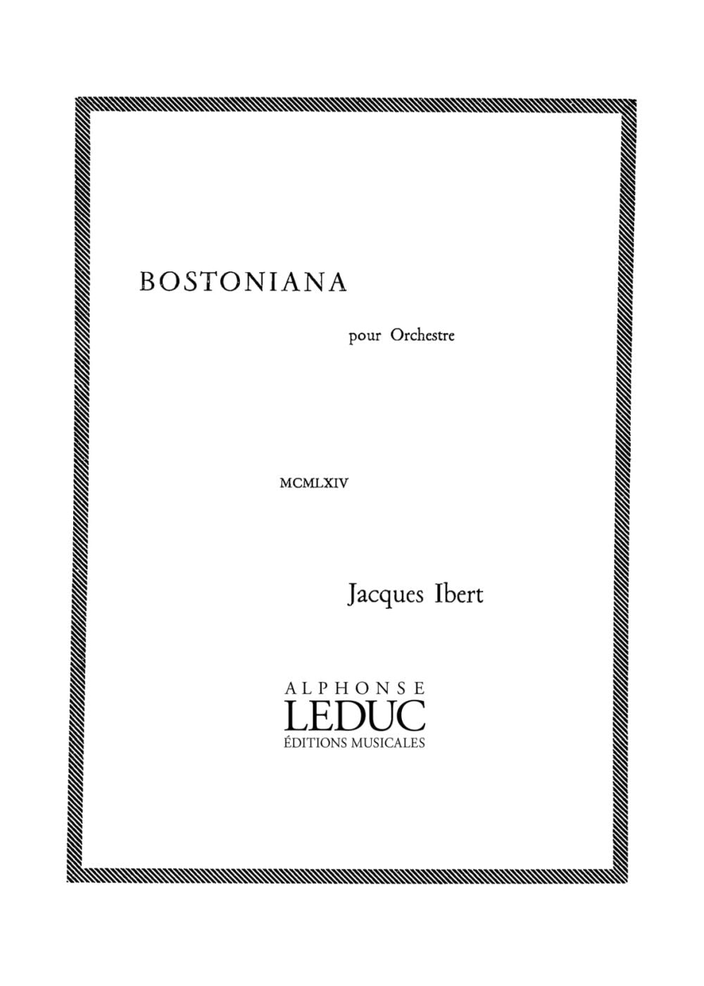 Bostoniana (Study Score) – ウィンズスコア