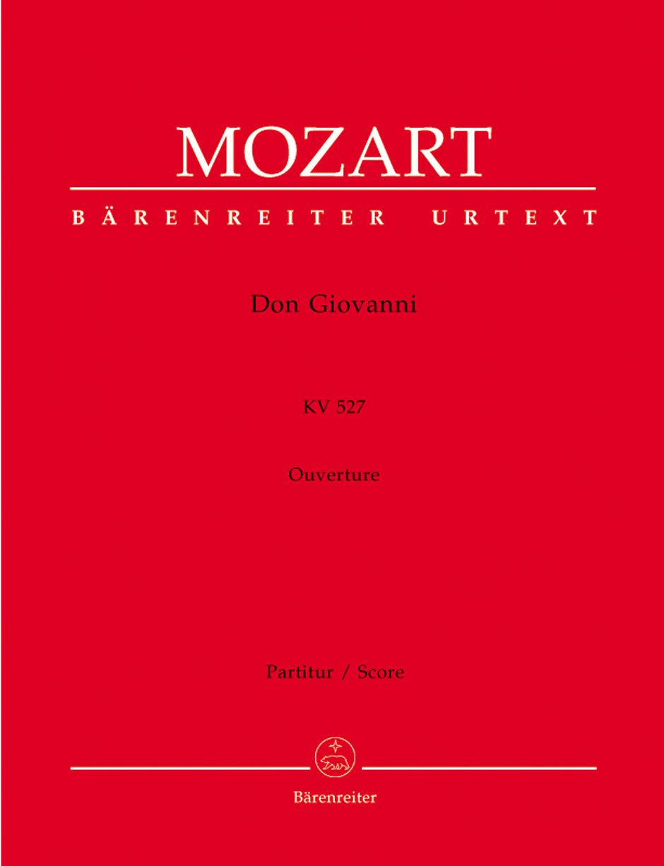 ドン・ジョヴァンニ　オーケストラスコア Overture to Don Giovanni K. 527 (Orch. Score) – ウィンズスコア