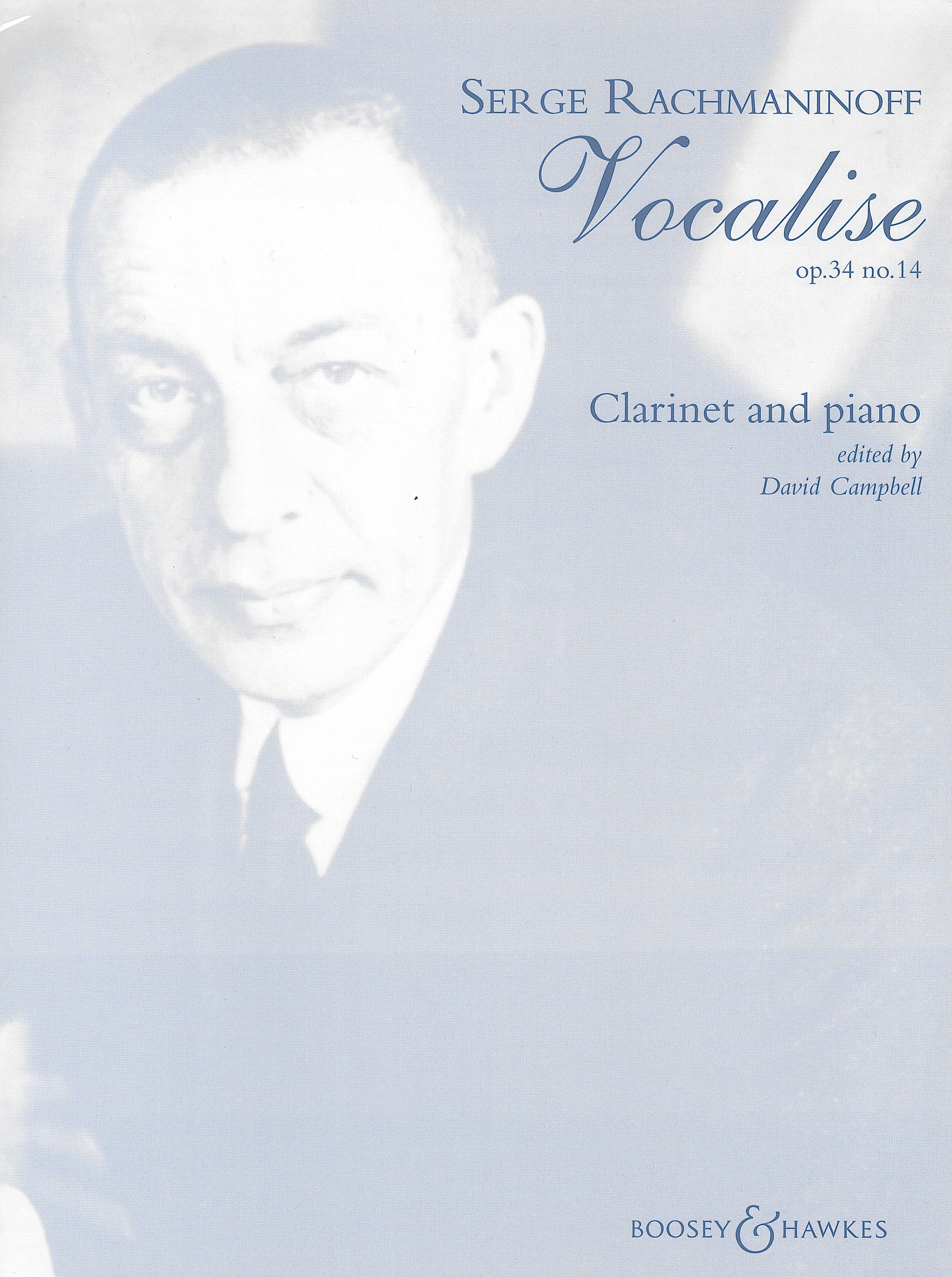 ヴォカリーズ Op.34 No. 14（クラリネットソロ）／Vocalise Op. 34 No