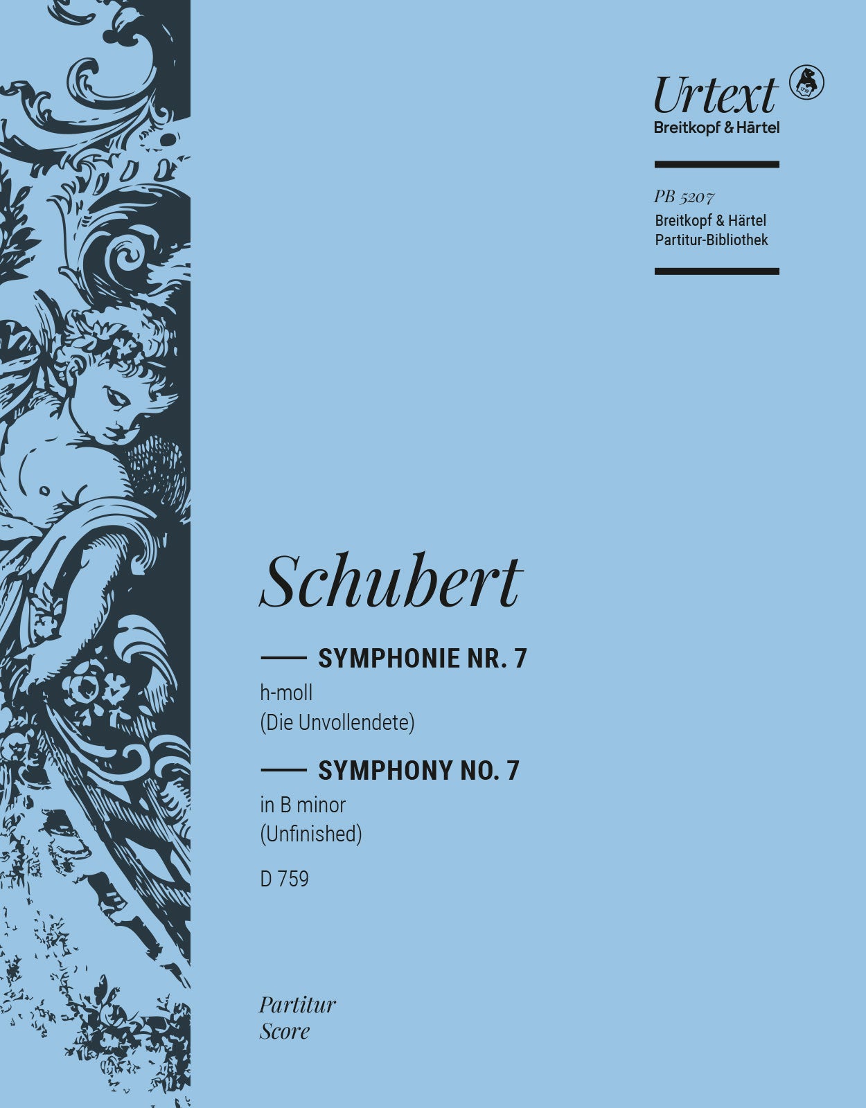 JUNBO　オーケストラスコア Symphony No. 7 in B minor D 759 (Orch. Score) – ウィンズスコア