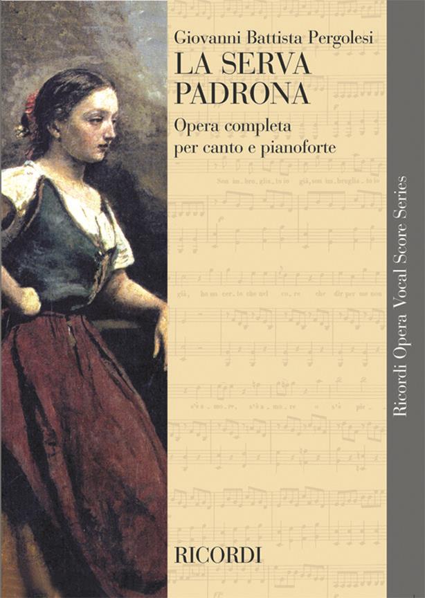 歌劇「奥様女中」（Vocal Score 伊語）／La Serva Padrona – ウィンズ