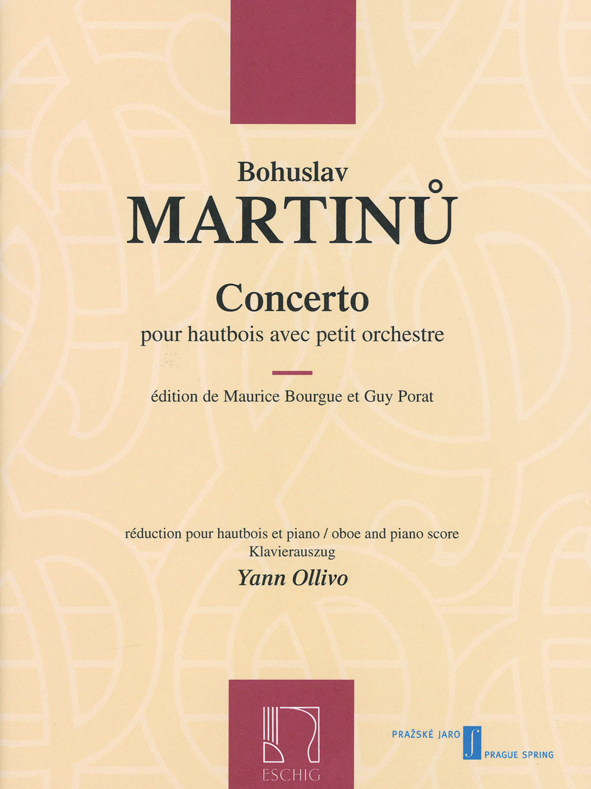 オーボエ協奏曲（オーボエソロ）／Oboe Concerto (Martinu) – ウィンズ