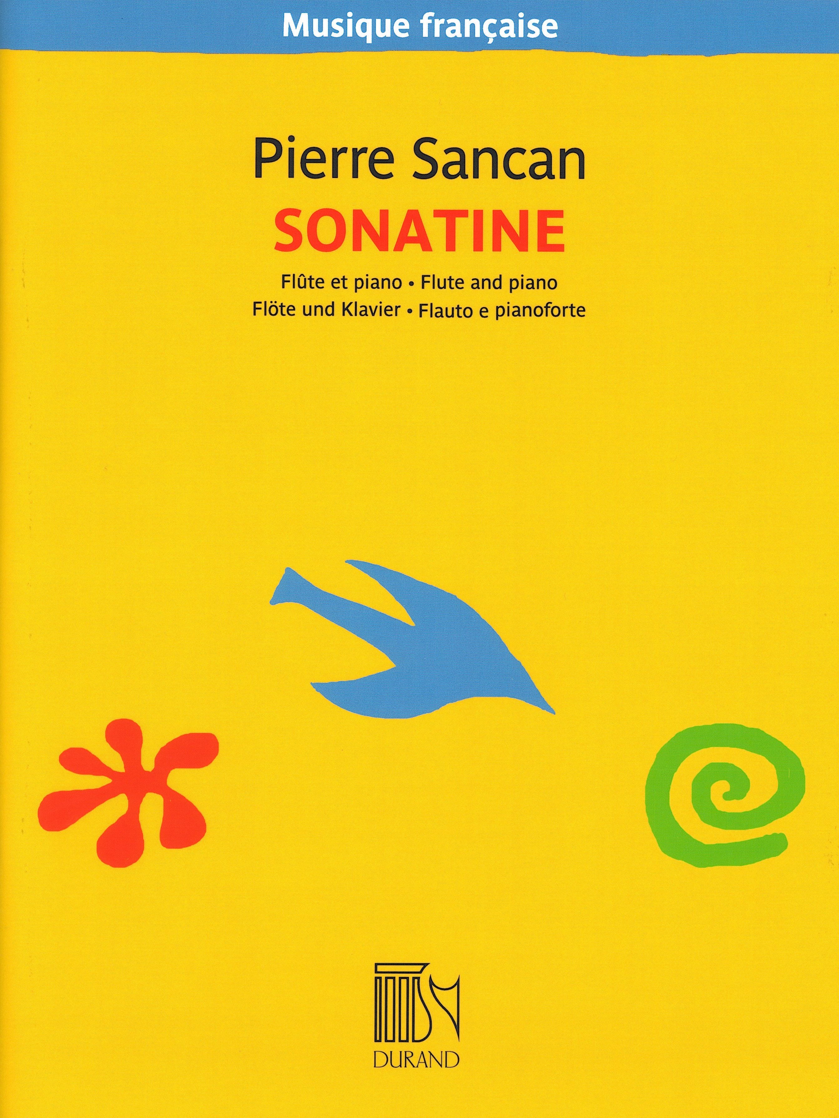 ソナチネ（改訂版）（フルートソロ）／Sonatine (Flute & Piano