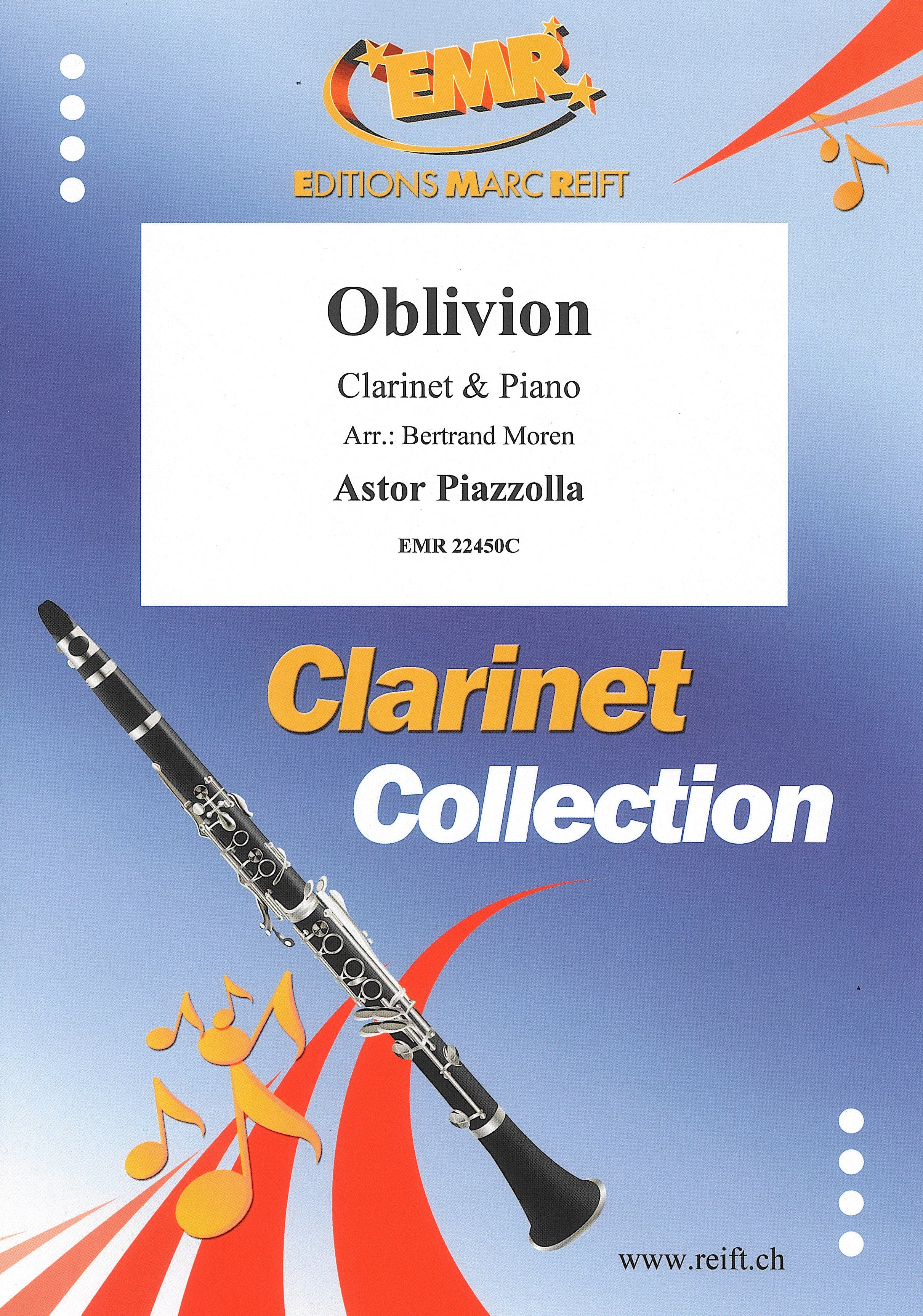 オブリヴィオン（忘却）（クラリネットソロ）／Oblivion (Clarinet