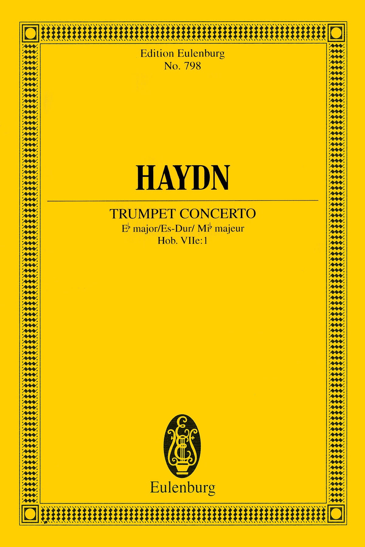 輸入楽譜　ハイドン　トランペット協奏曲 変ホ長調 Hob. VIIe:1 楽天市場】楽譜 ハイドン／トランペット協奏曲 変ホ長調 Hob