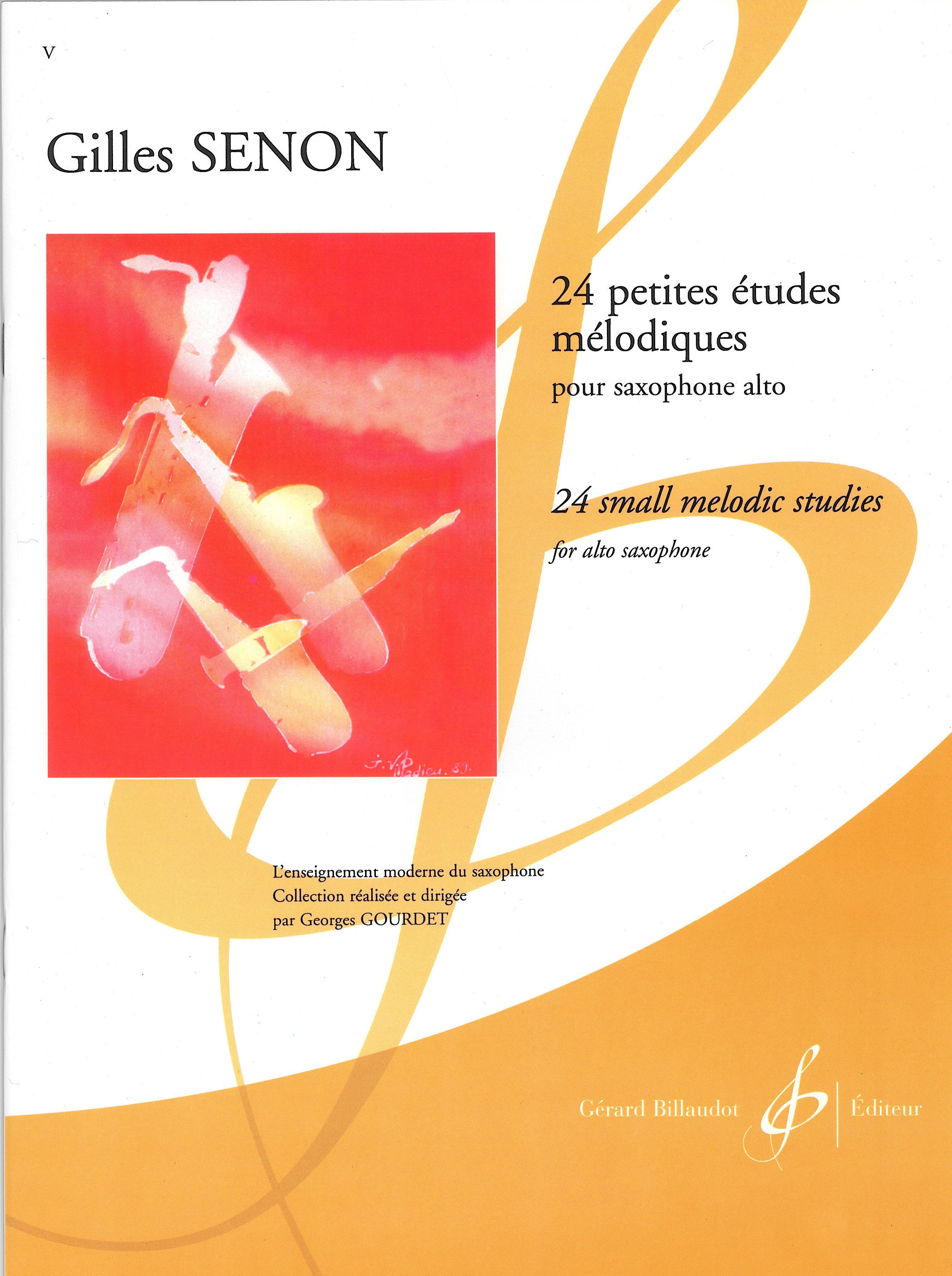 24の旋律的な小練習曲（サックス）／24 Petites Etudes Melodiques 