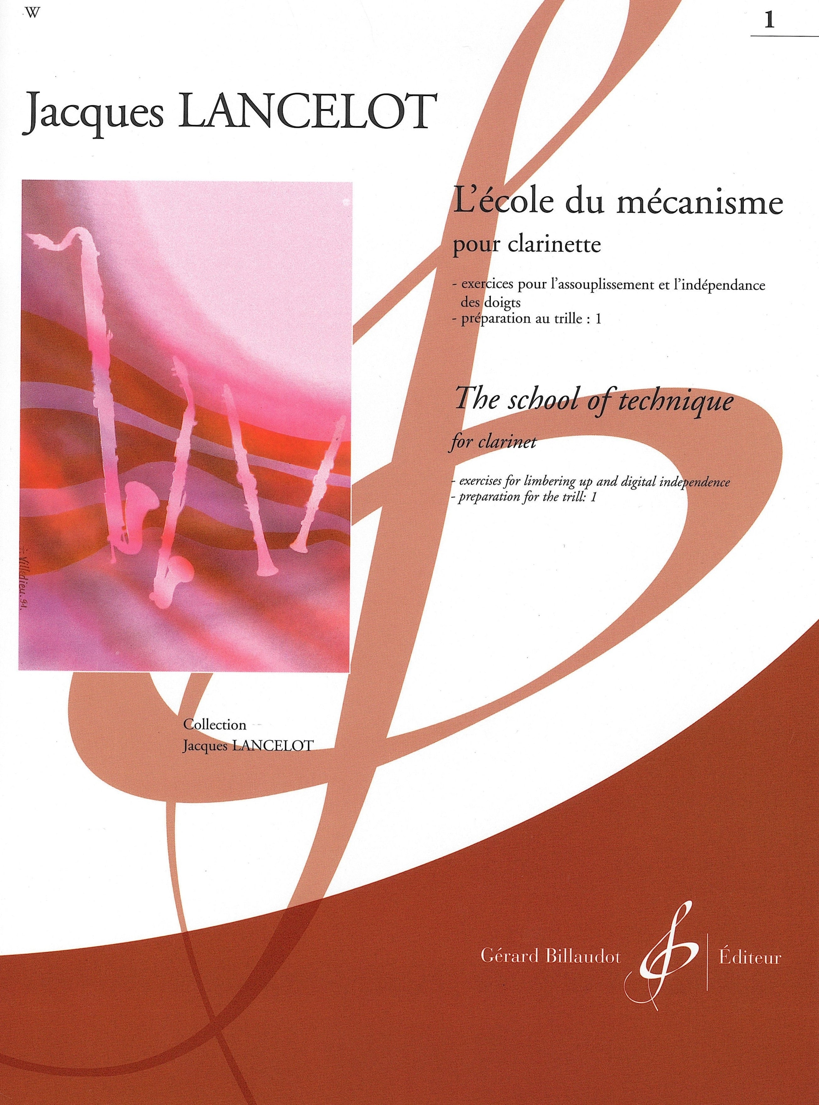 メカニズムの練習 第1巻（クラリネット）／Ecole du Mecanisme Volume