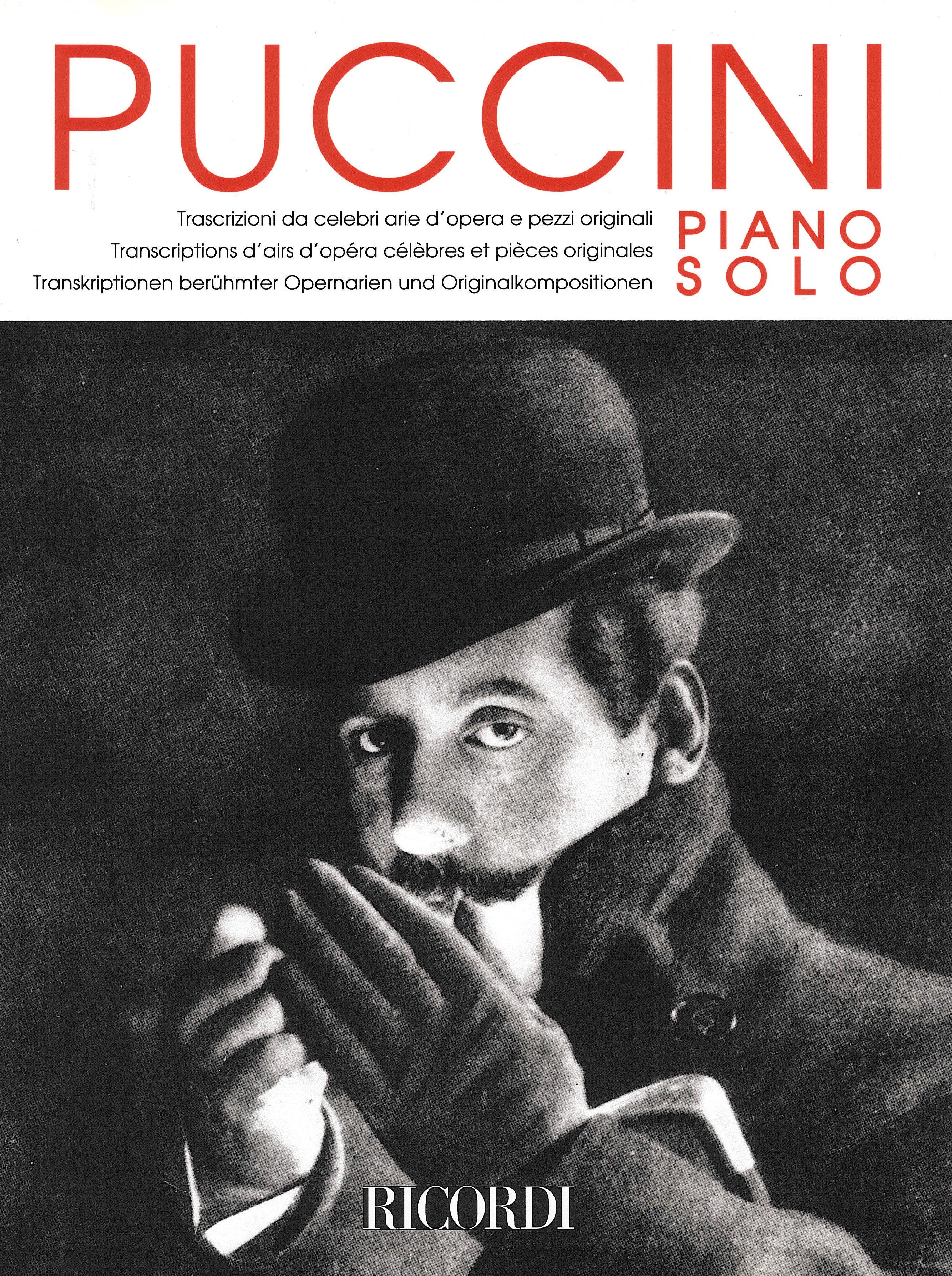 プッチーニ：ピアノ・ソロ（ピアノソロ）／Puccini - Piano Solo