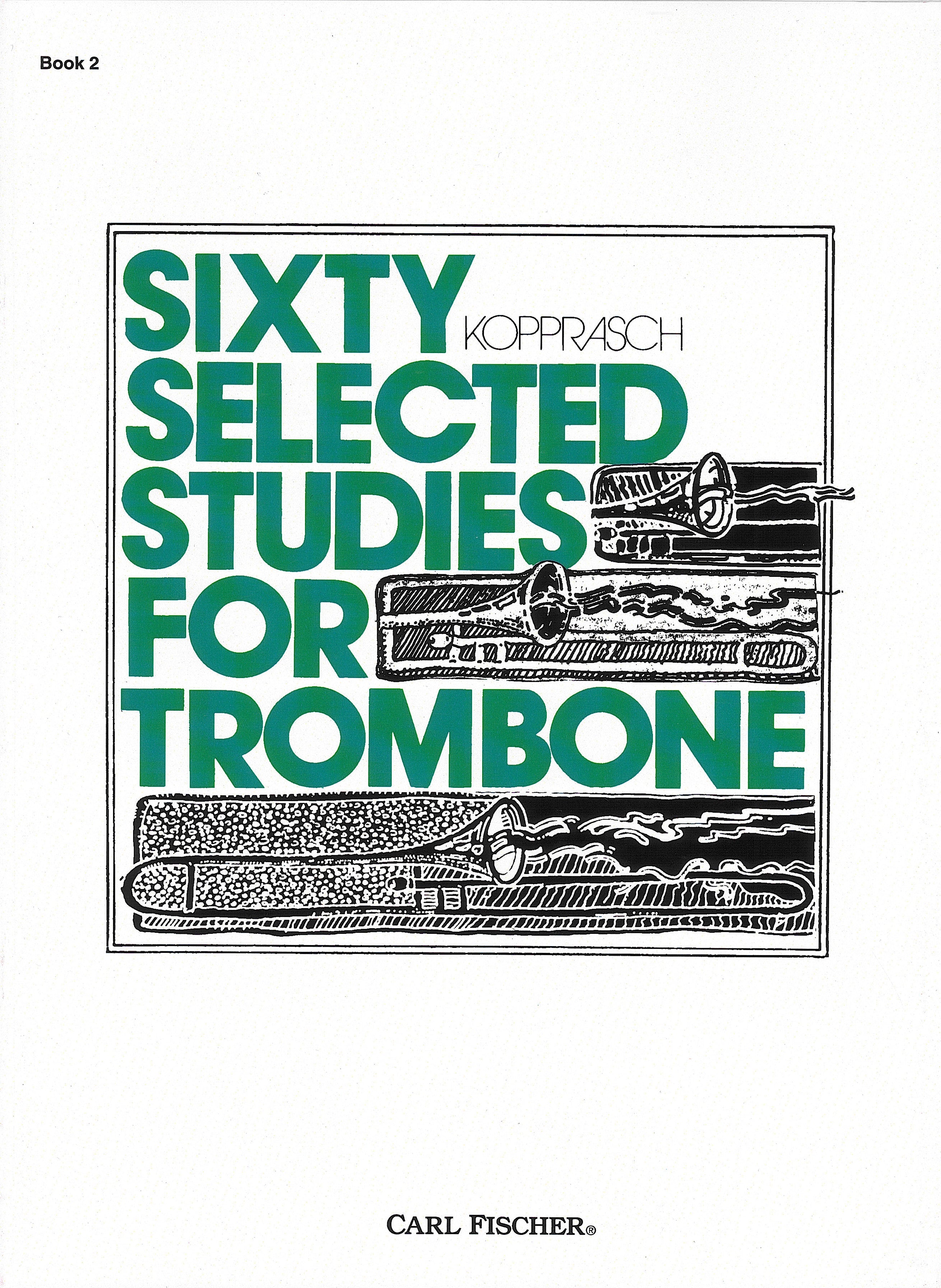 60の練習曲集 第2巻（トロンボーン）／60 Selected Studies Book II