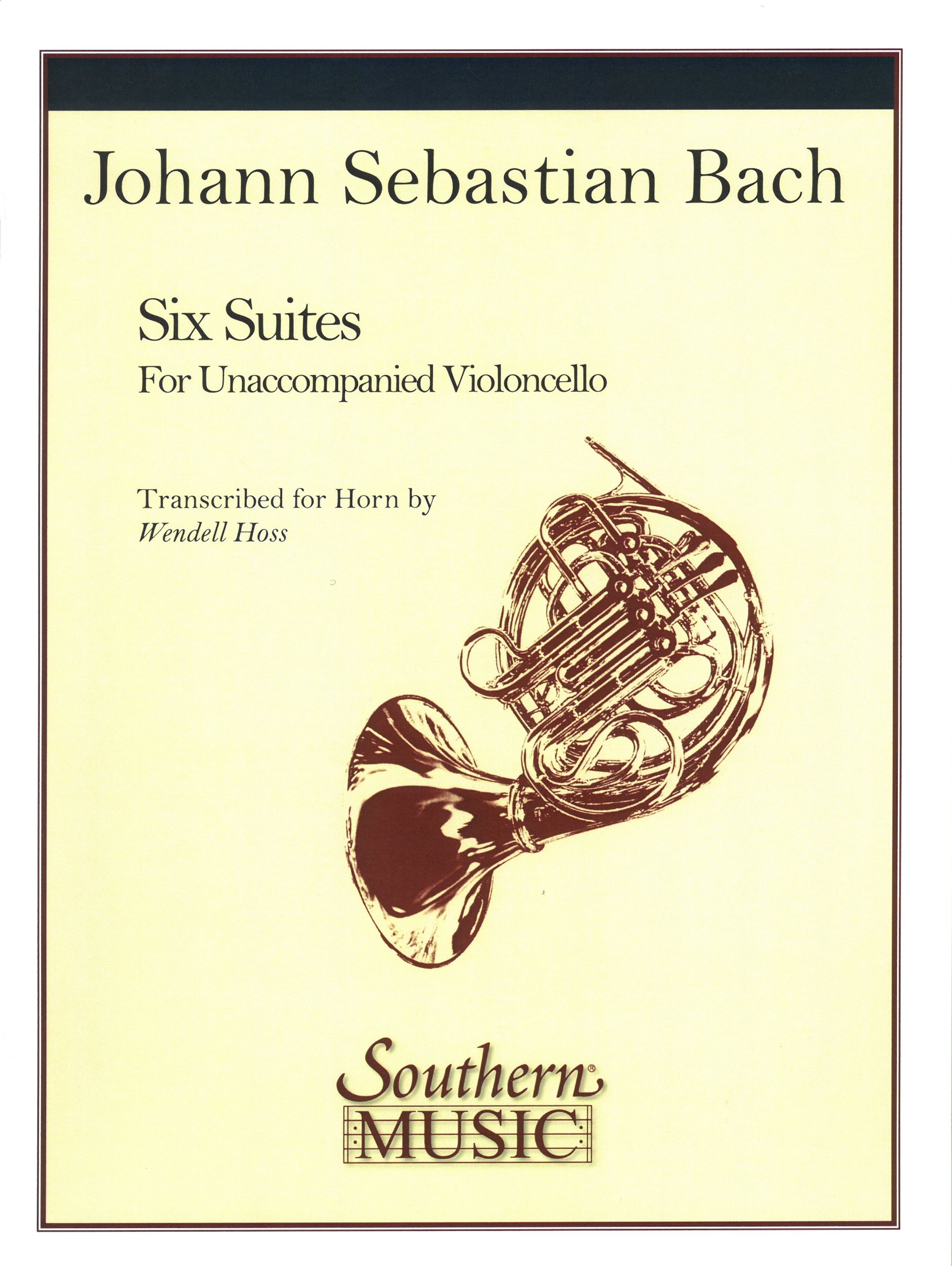 J.S.BACH無伴奏チェロ組曲 for ホルン 無伴奏チェロ組曲（ホルンソロ）／Six Suite (Horn) – ウィンズスコア