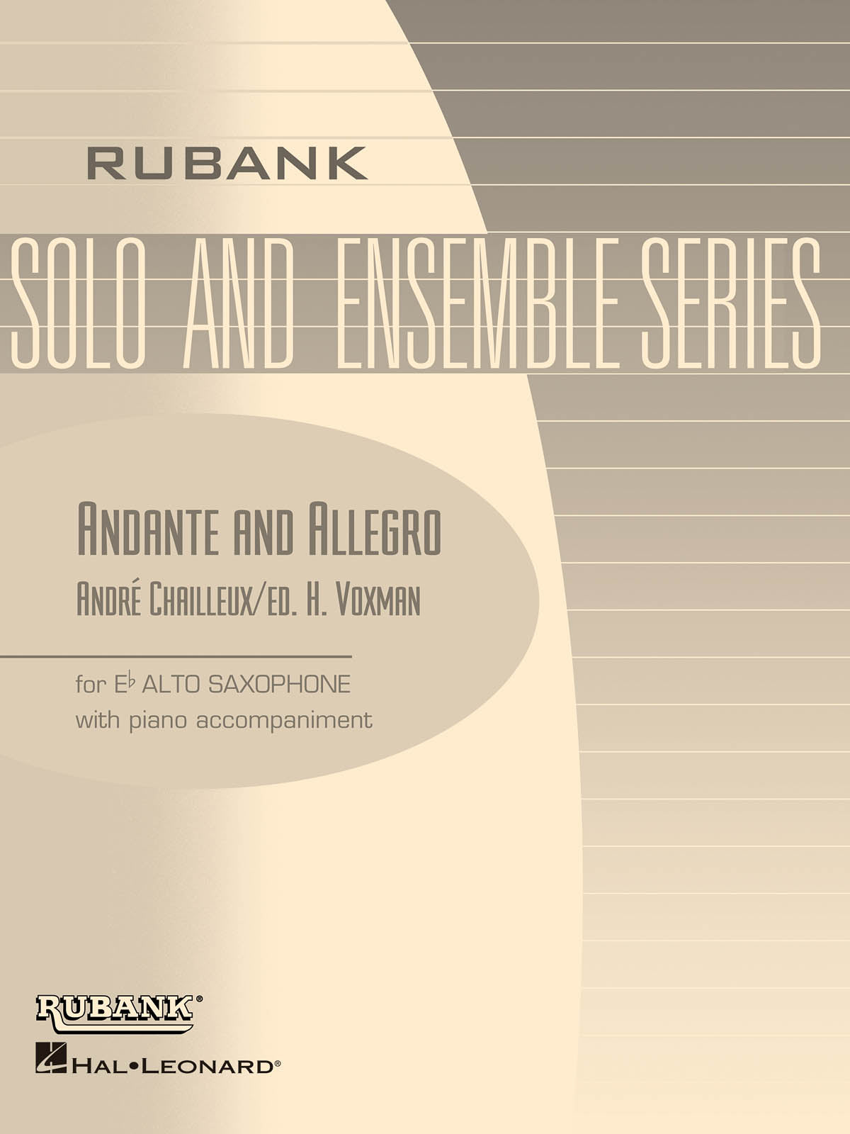 アンダンテとアレグロ（アルトサックスソロ）／Andante and Allegro