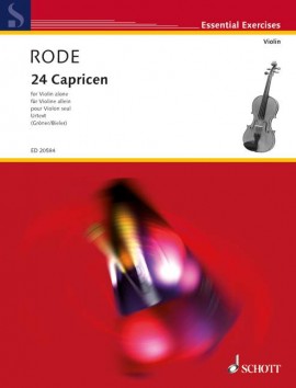 Rode 24 Caprices ローデカプリース24 バイオリン ローデ：24のカプリス（Violin.ソロ）／24 Caprices - Pierre