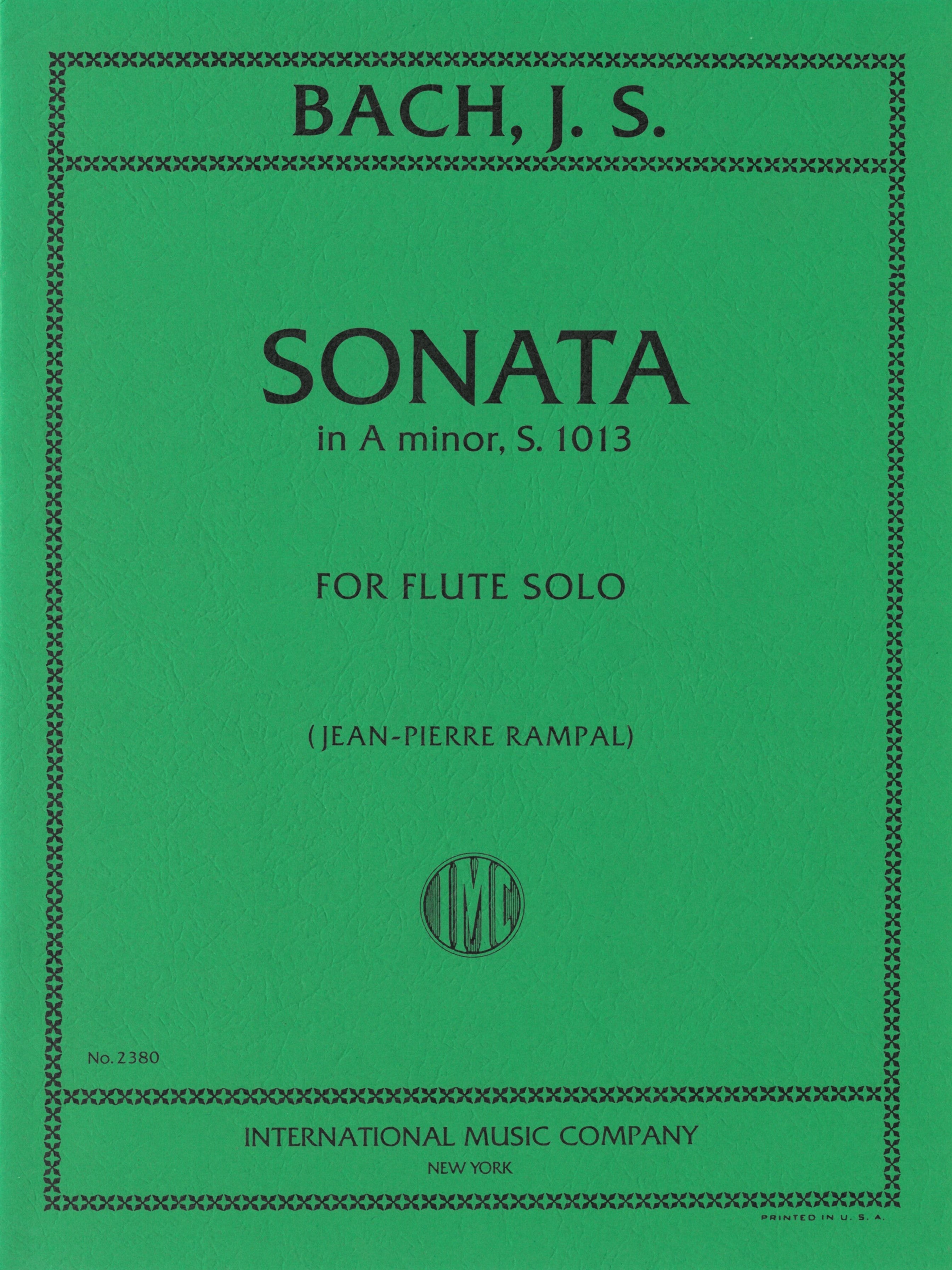 無伴奏フルートのためのソナタ（パルティータ）（Fl.ソロ）／Sonata in