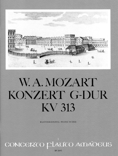 フルート協奏曲 第1番 ト長調 K. 313 （Fl.ソロ）／Flute Concert in G