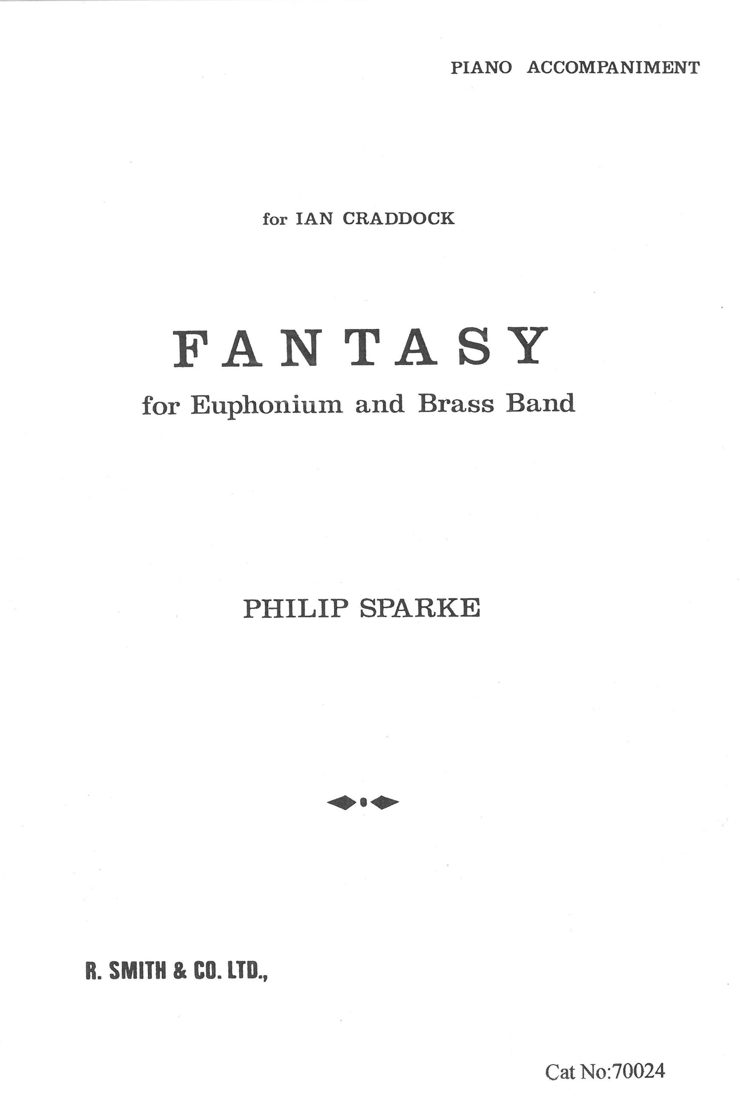 ユーフォニアムのためのファンタジー（ユーフォニアムソロ）／Fantasy