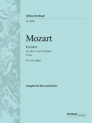ホルン協奏曲 第1番 ニ長調 KV412（KV386b）（原典版）（ホルンソロ