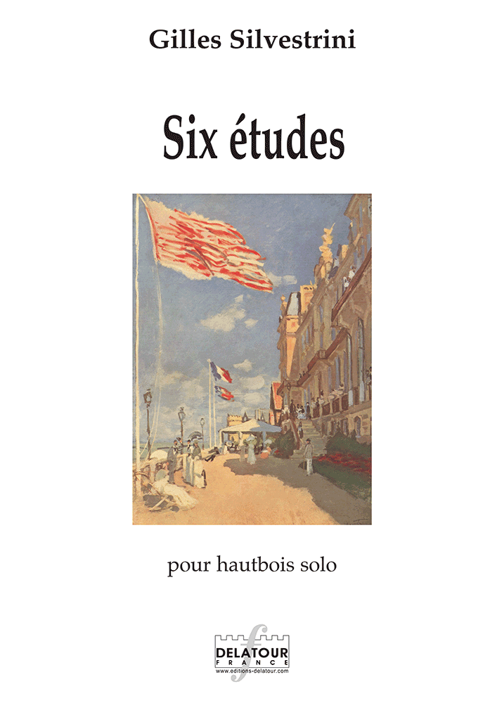 シルベストリーニ：6つの練習曲 （オーボエソロ）／6 Etudes (Oboe
