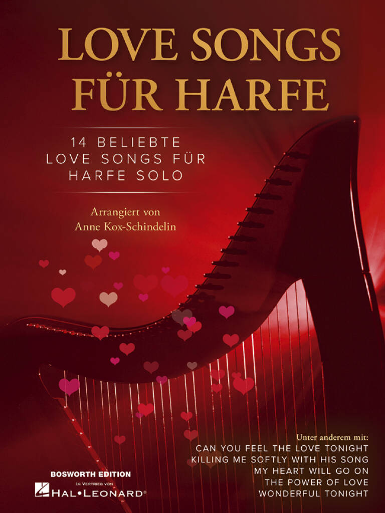 ハープのためのラヴ・ソング集（ハープソロ）／Love Songs fur Harfe