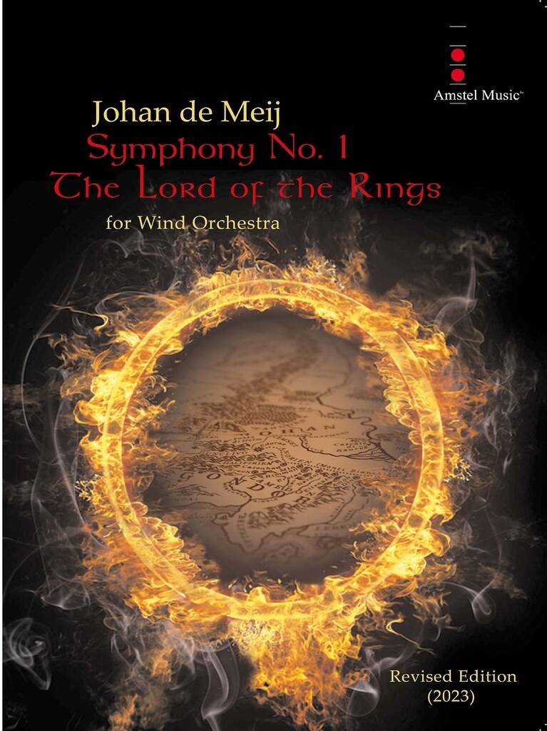 Johan de Meij / 交響曲第1番「指輪物語」　フルスコア 交響曲第1番「指輪物語」25周年記念版／Symphony No. 1: Lord of The