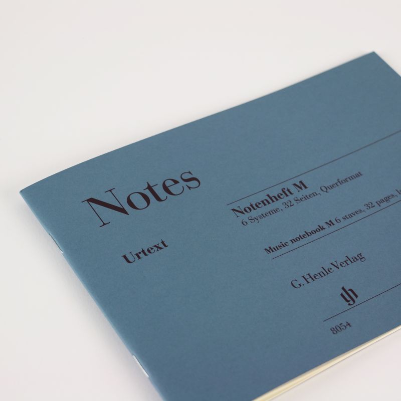 【⭐️さん専用♩】5本 ヘンレ社 五線ノート (横長)／Henle Notes Musicbook M – ウィンズスコア