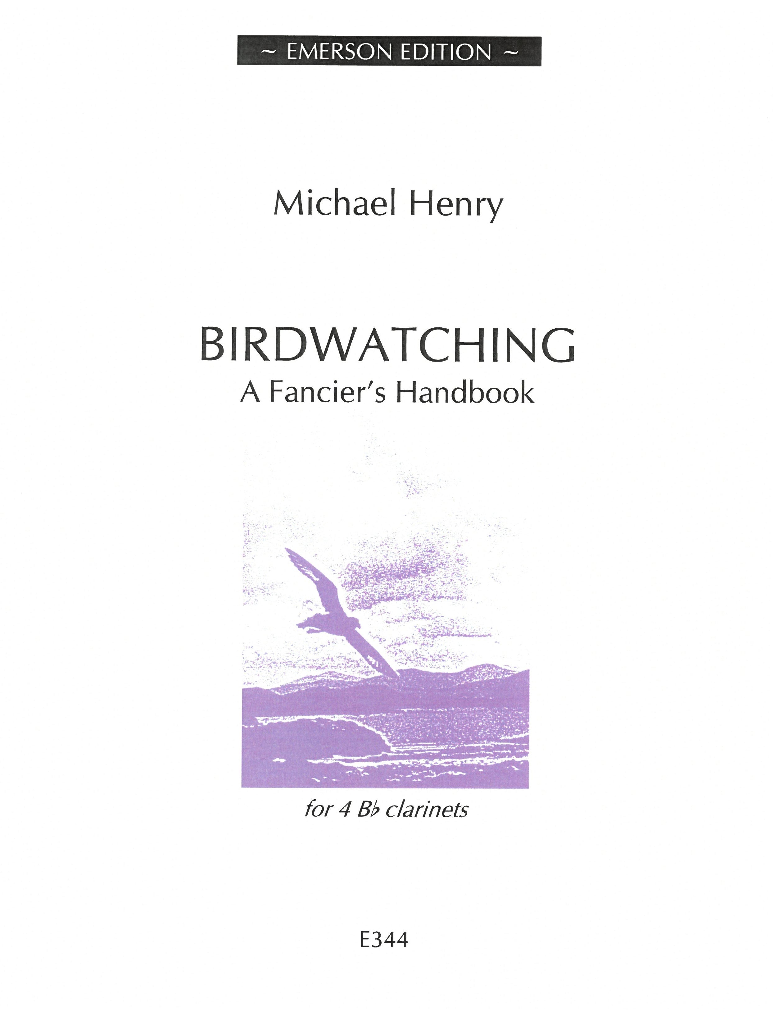 バードウォッチング（クラリネット4重奏）／Birdwatching - Michael