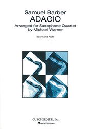 アダージョ（サックス4重奏）／Adagio (from Adagio for Strings