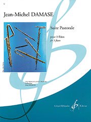 田園組曲（フルート3重奏）／Suite Pastorale - Jean-Michel Damase