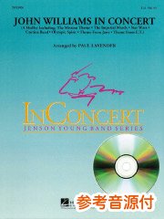 参考音源CD付] ジョン・ウィリアムズ・イン・コンサート／John Williams in Concert - John Williams – ウィンズ スコア